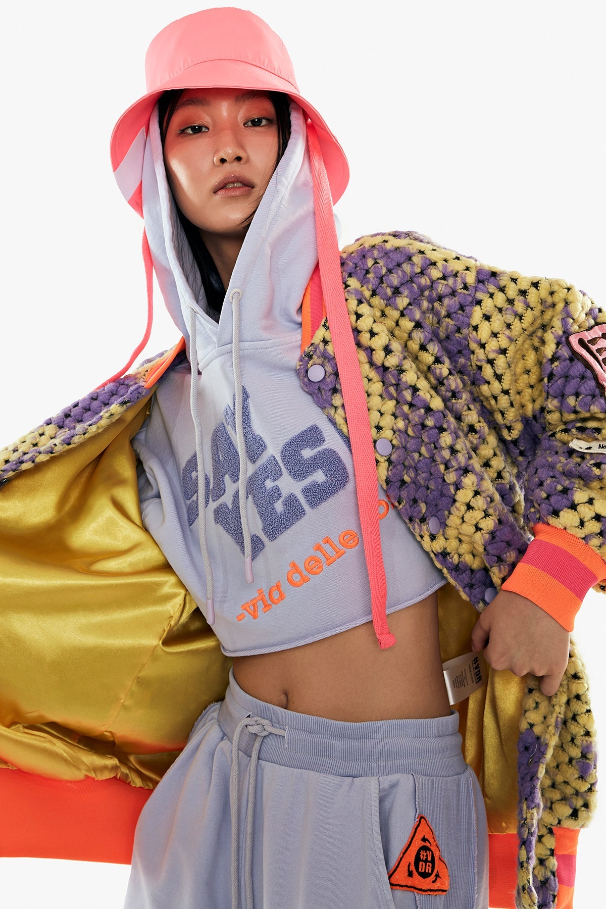 Açik Mor Sweatshirt 11445