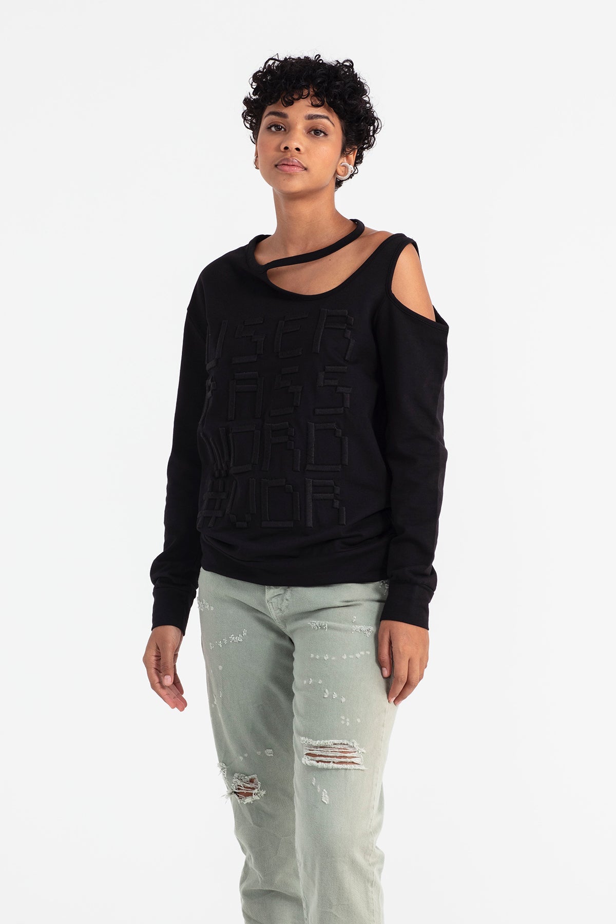 Siyah Sweatshirt 11457