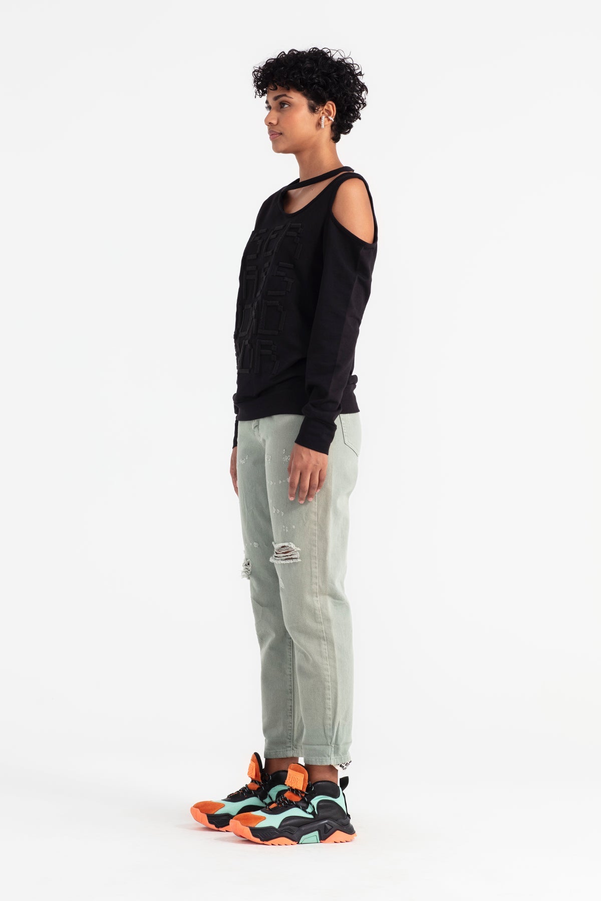 Siyah Sweatshirt 11457