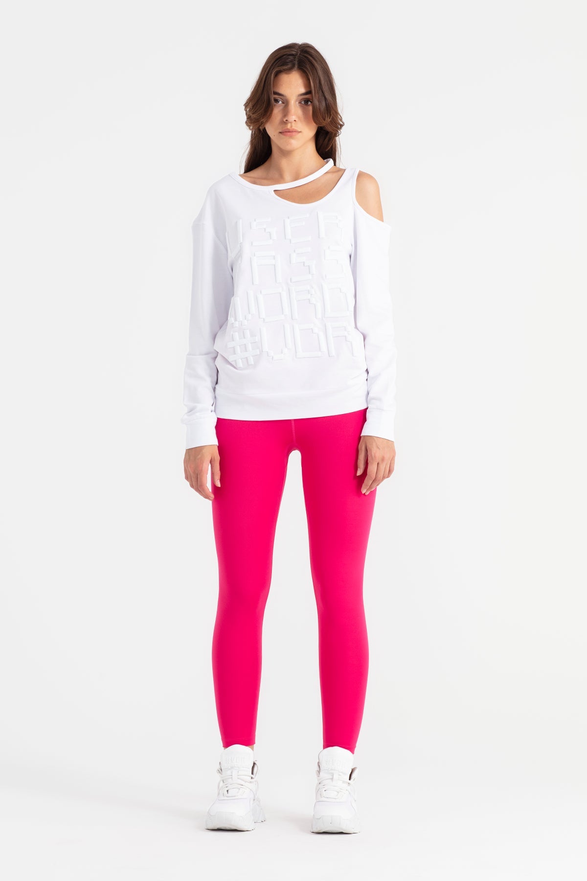 Beyaz Sweatshirt 11457