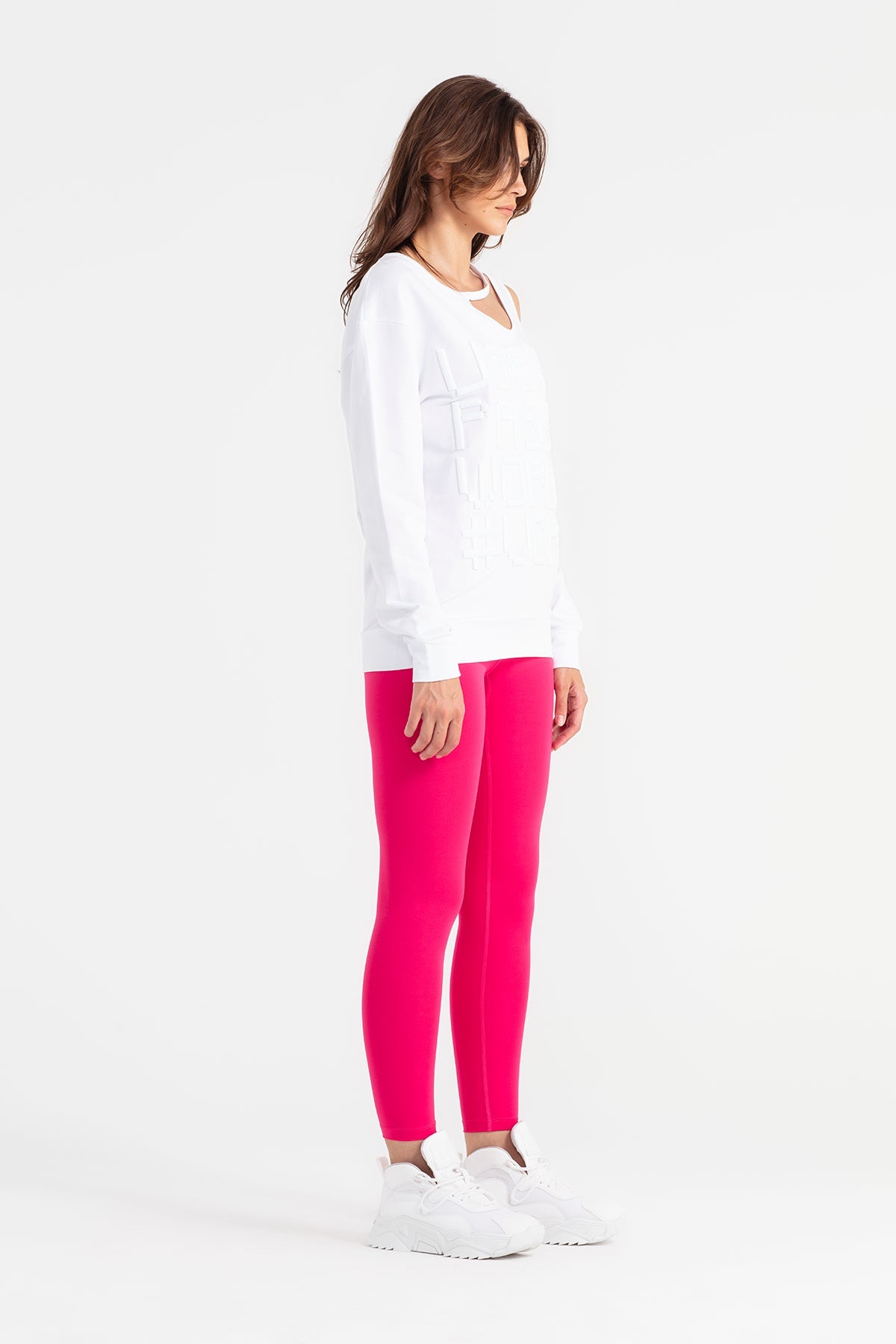 Beyaz Sweatshirt 11457