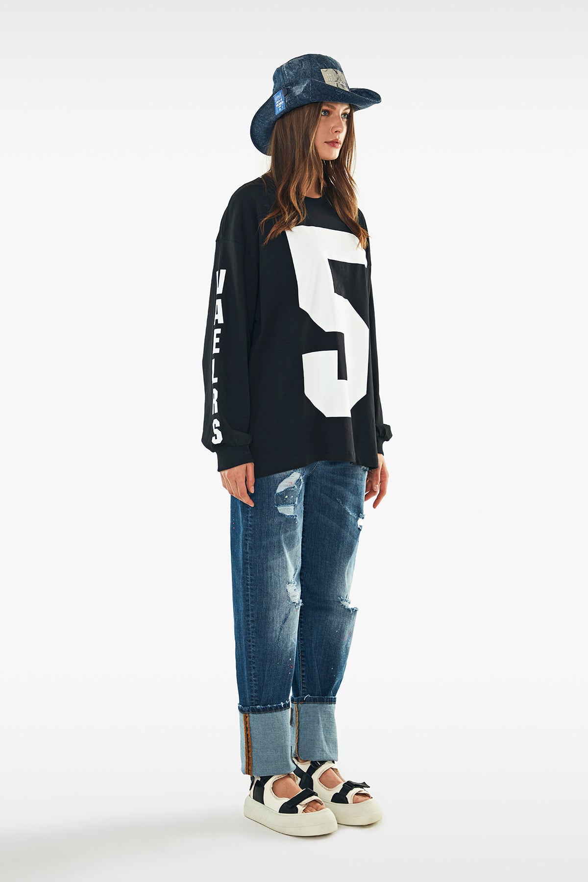Siyah Uzun T-shirt 11479