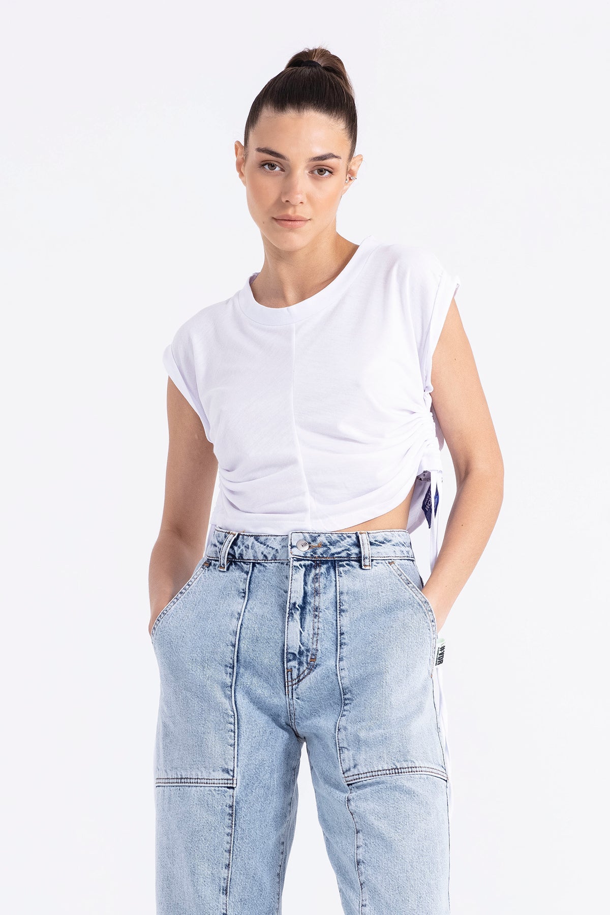 Beyaz T-shirt 11486