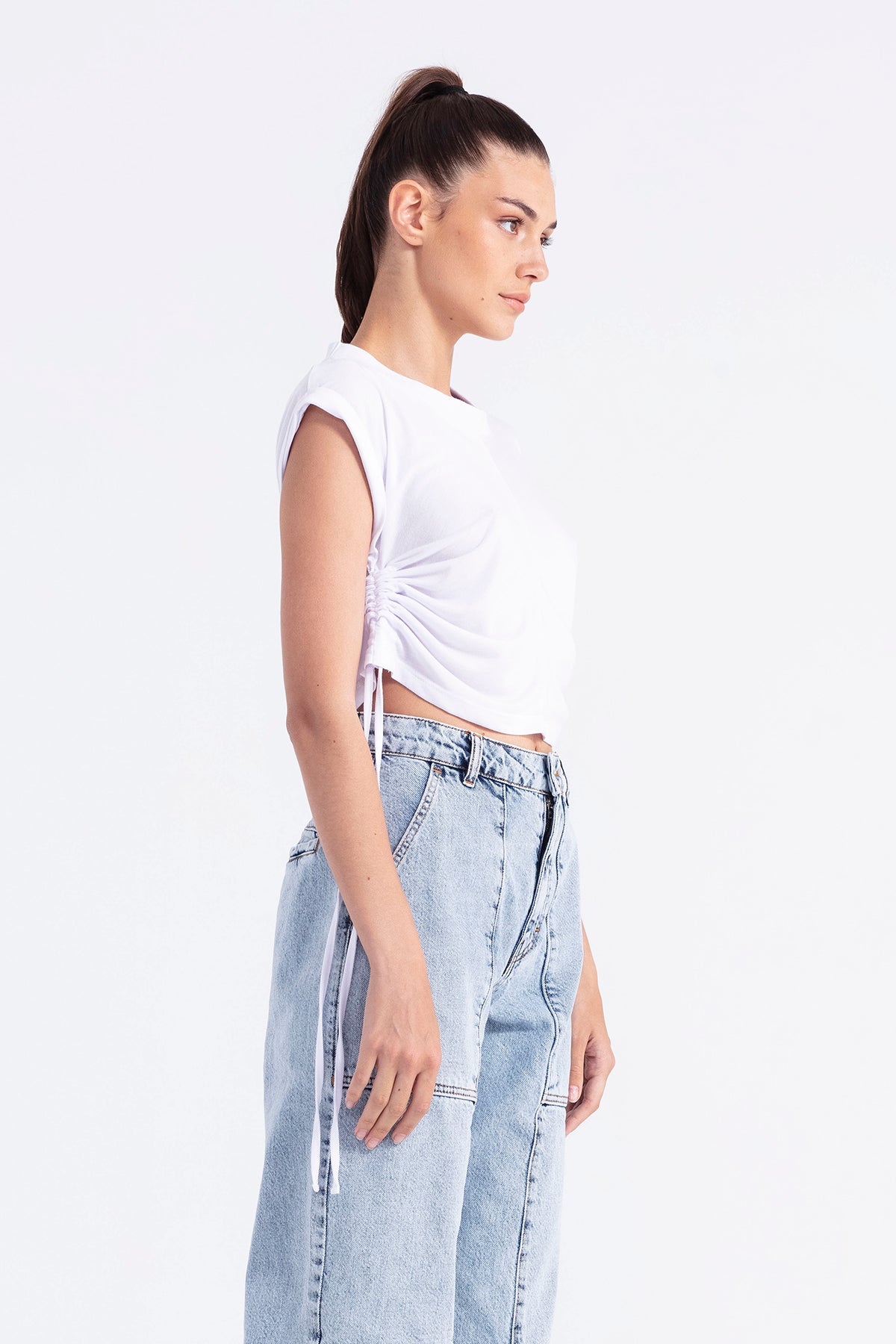 Beyaz T-shirt 11486
