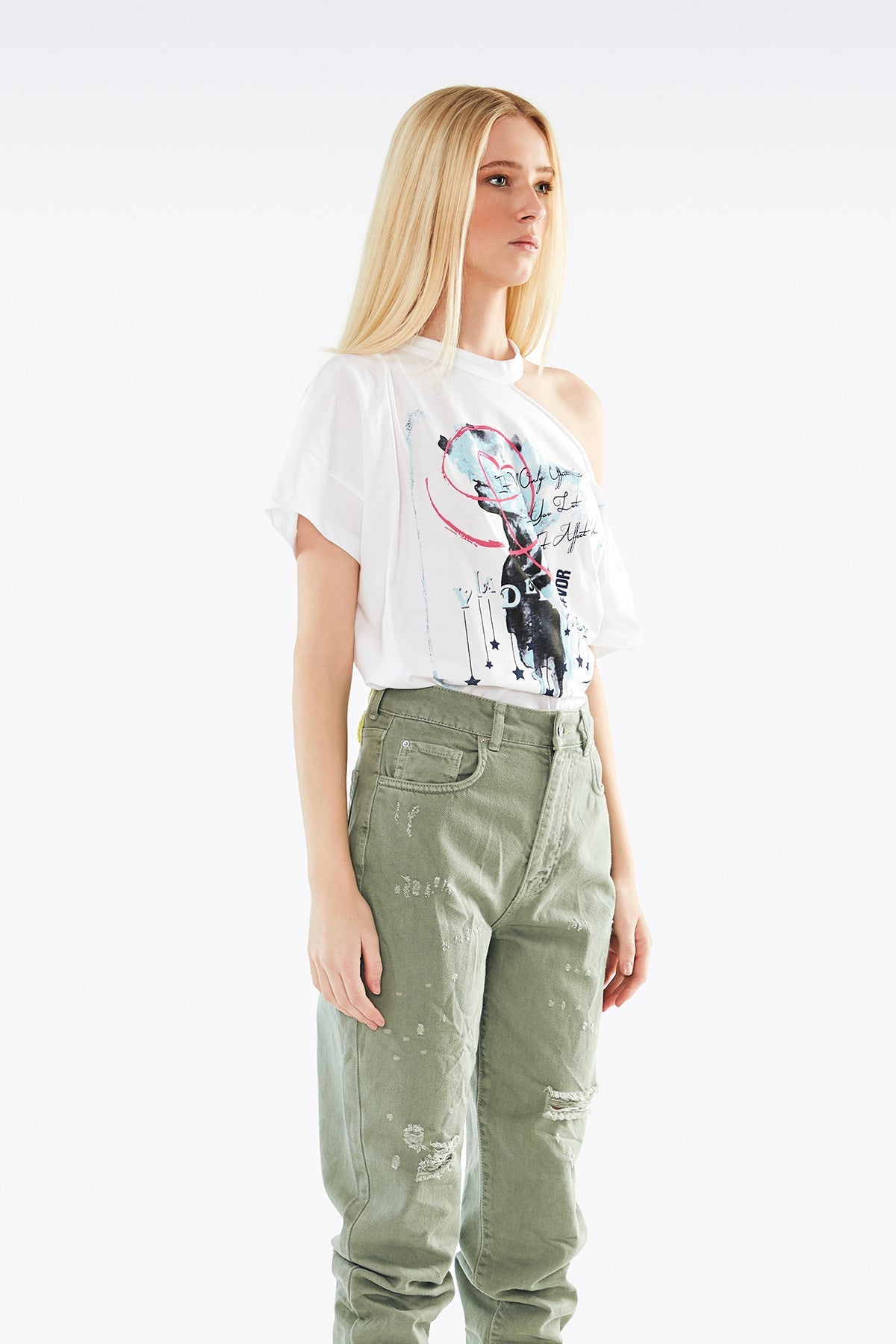 Beyaz T-shirt 11492