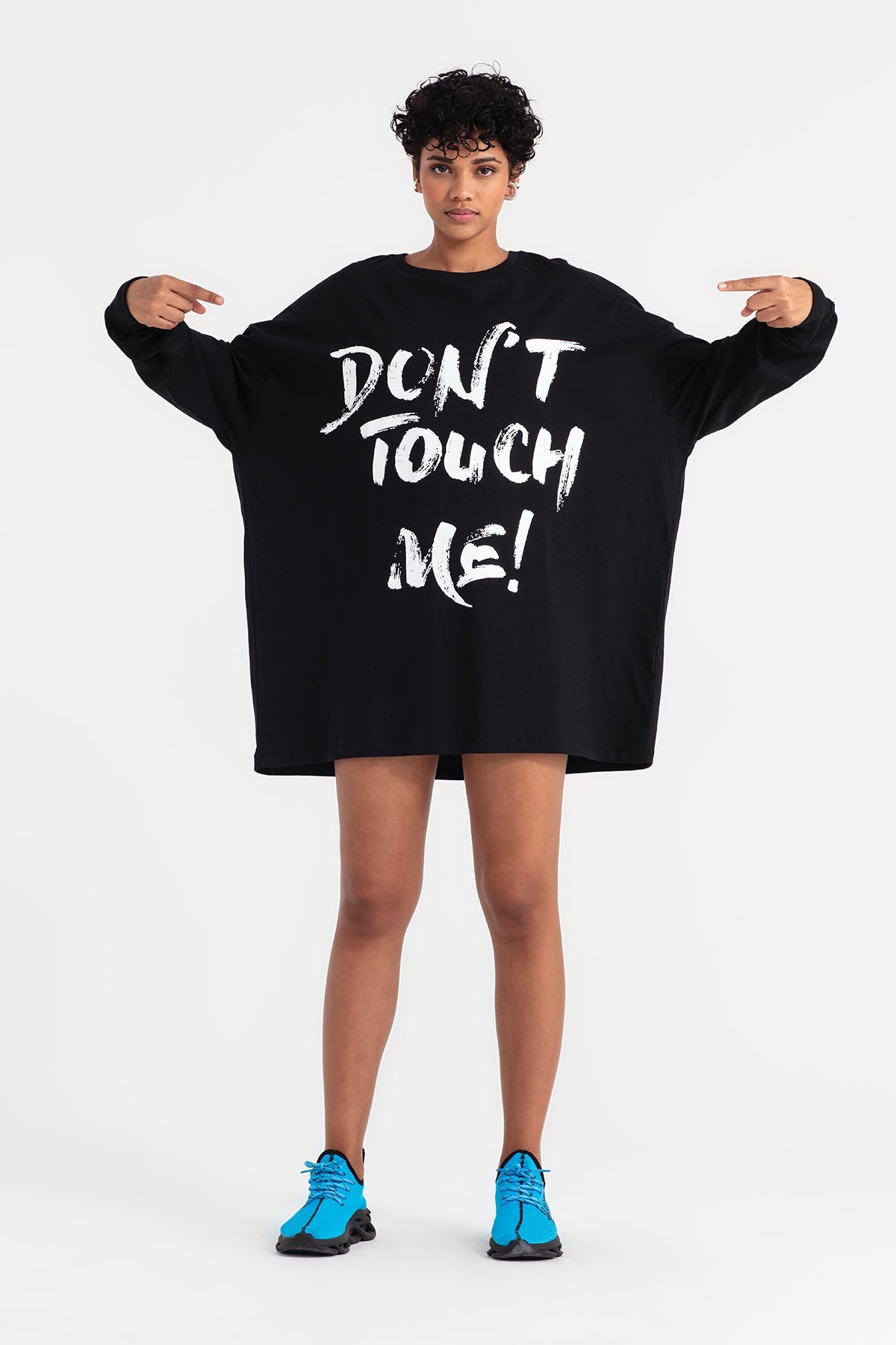 Siyah Uzun T-shirt 11493