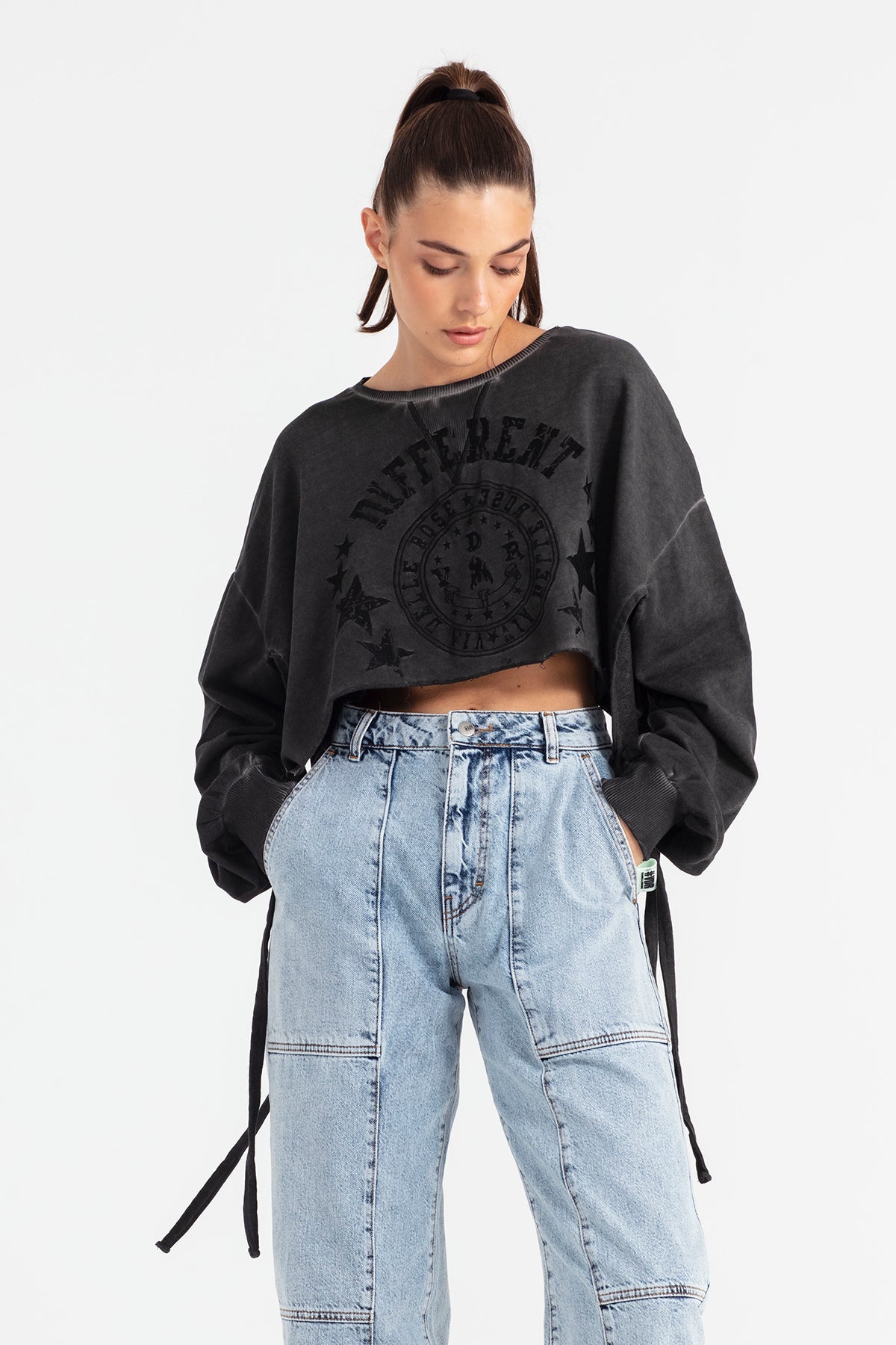 Siyah Sweatshirt 11499