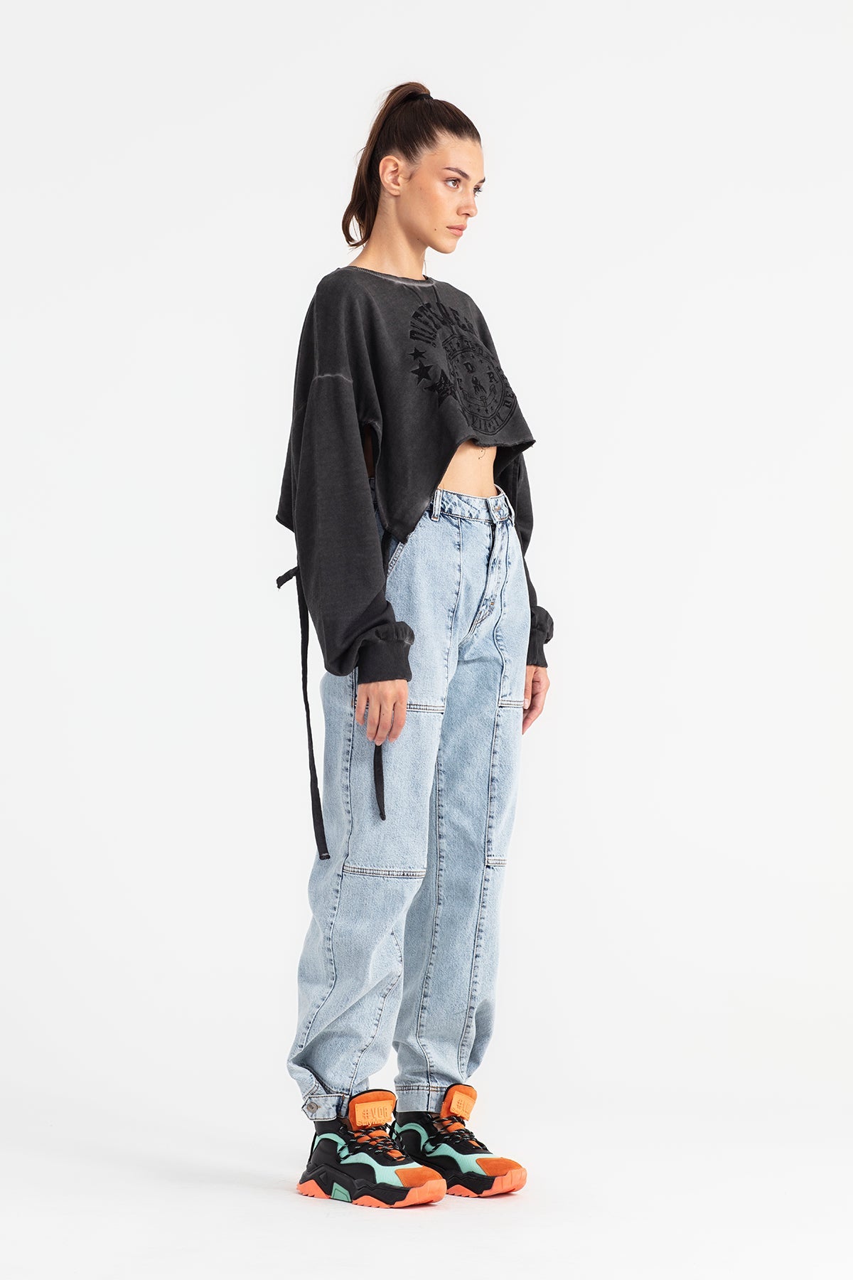 Siyah Sweatshirt 11499