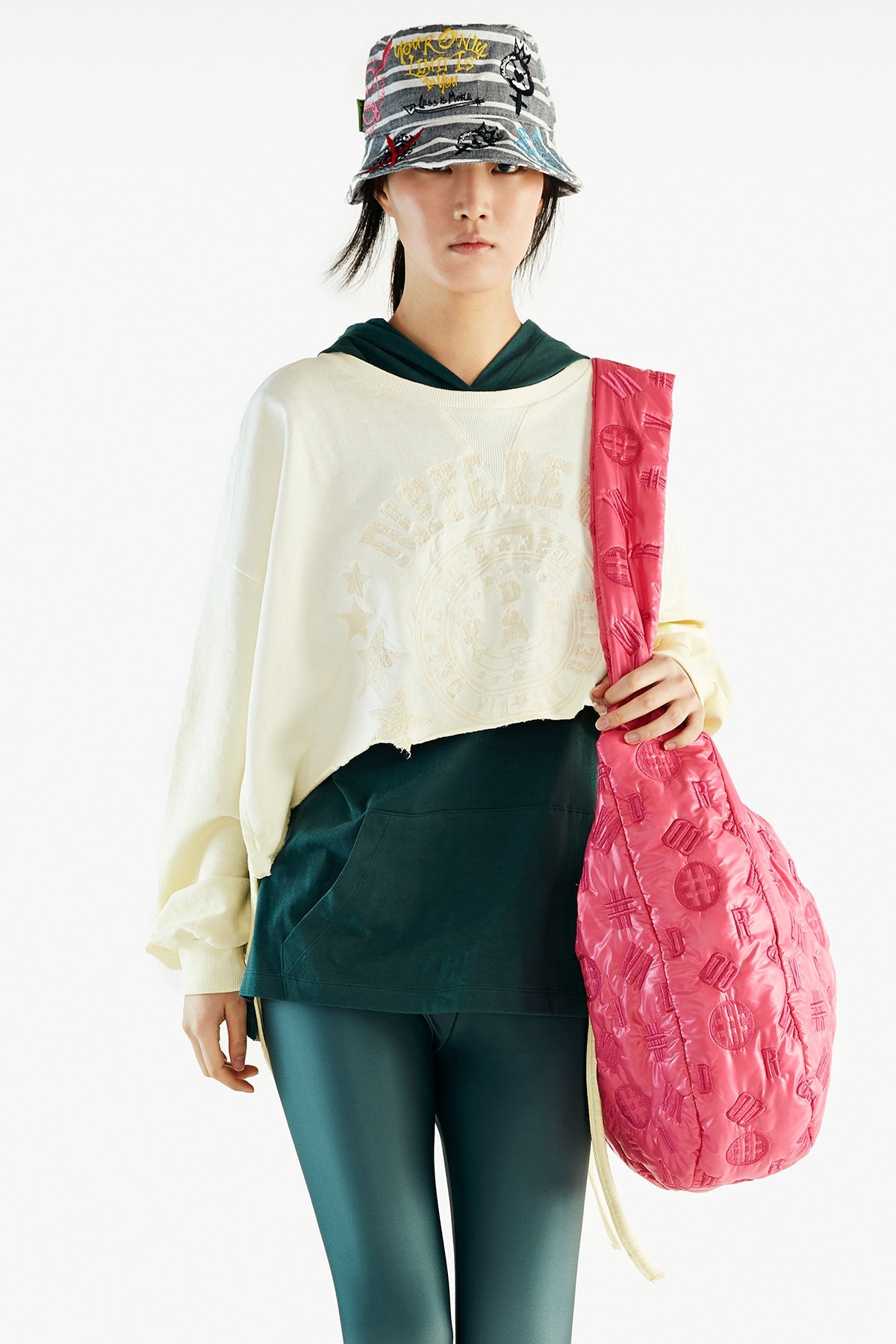 Pastel Sari Sweatshirt 11499