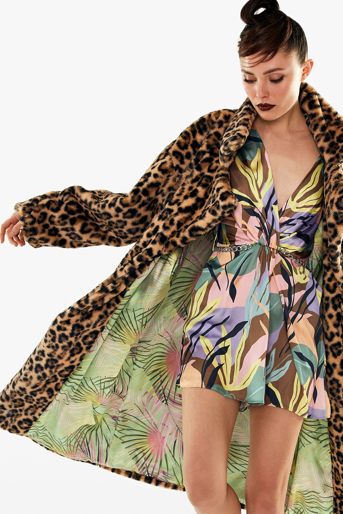 Leopar Ceket 11504