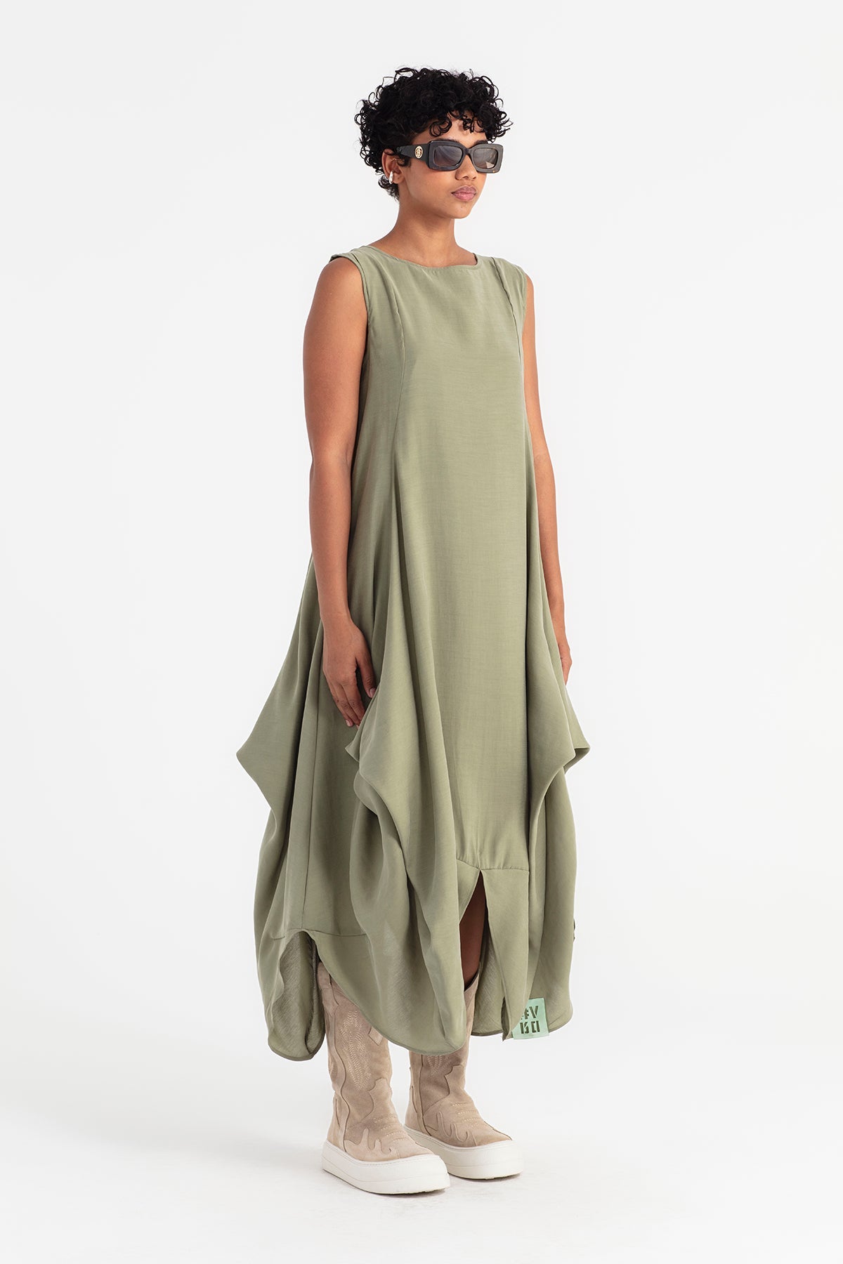Haki Elbise 11545