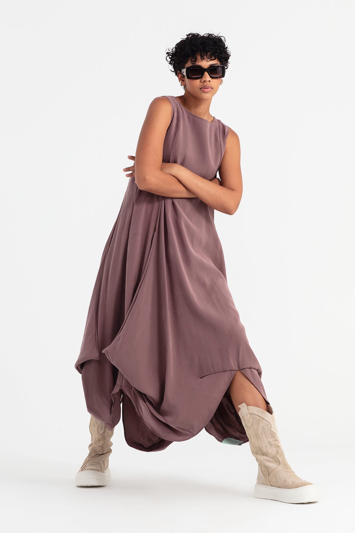 Kahve Elbise 11545