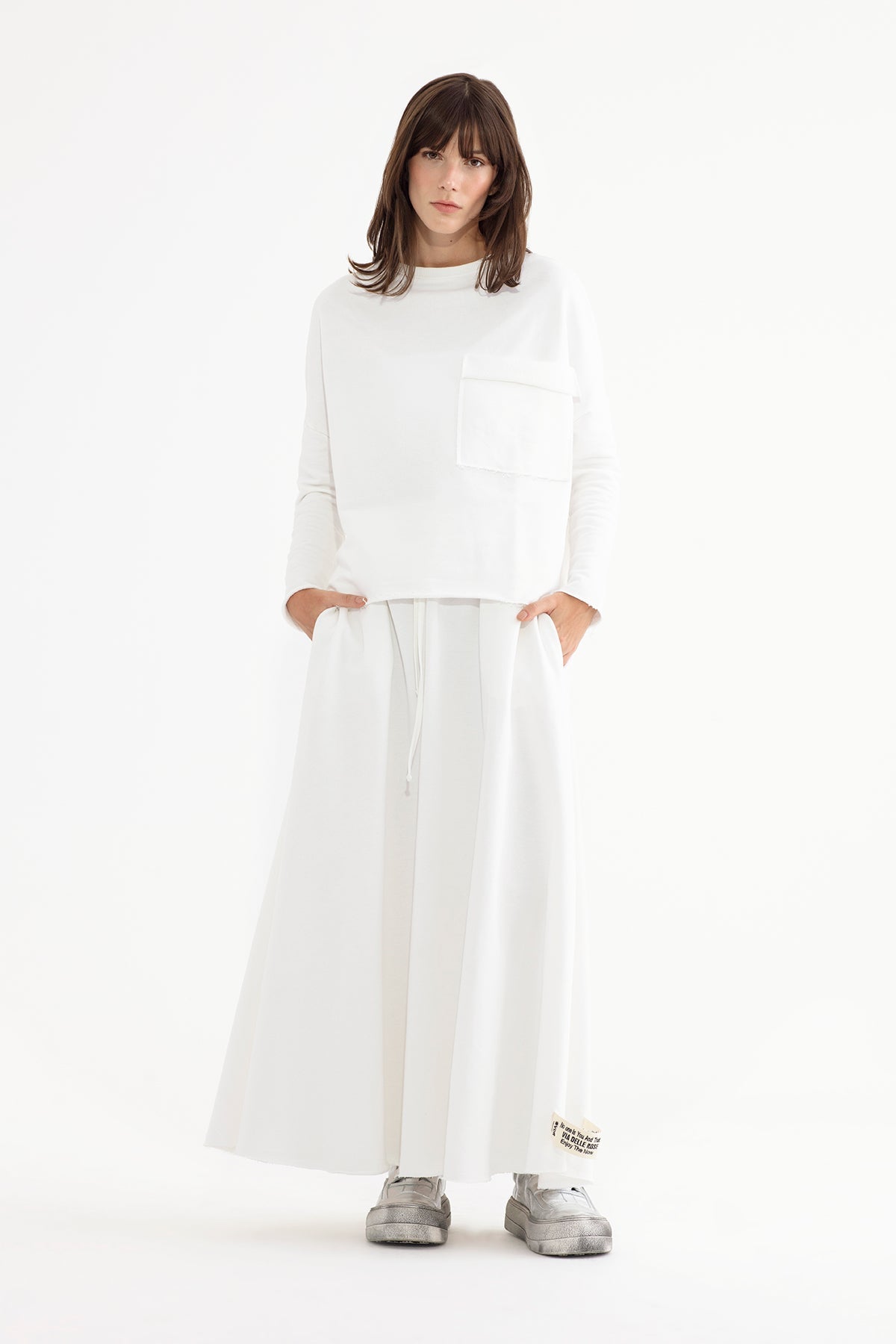 Ekru Sweatshirt 13056
