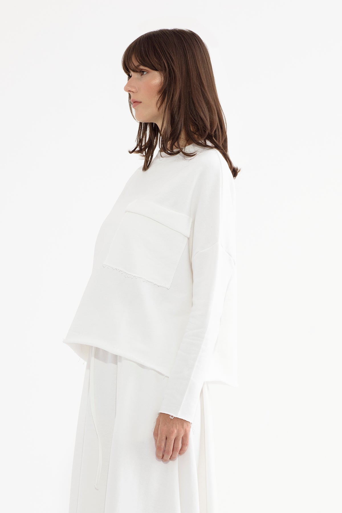 Ekru Sweatshirt 13056