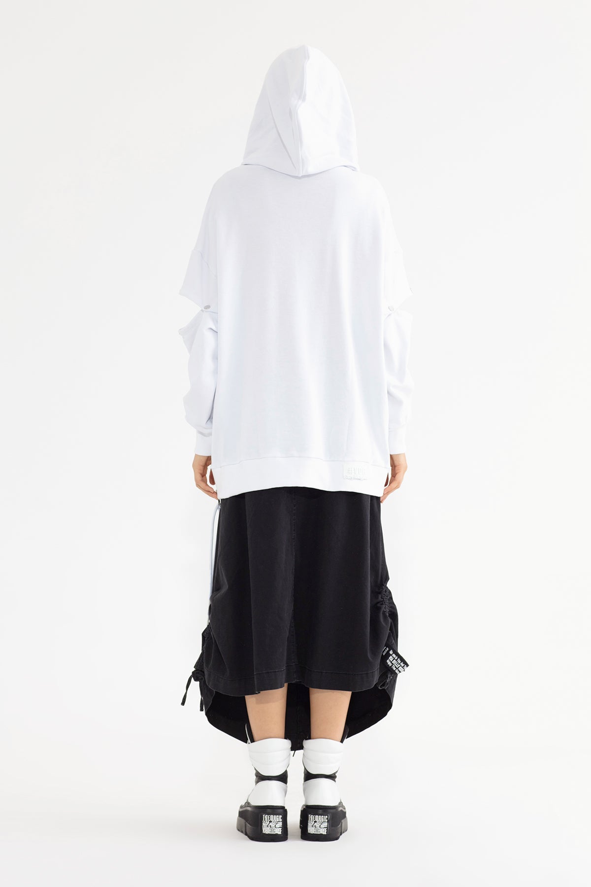 Beyaz Sweatshirt 13058