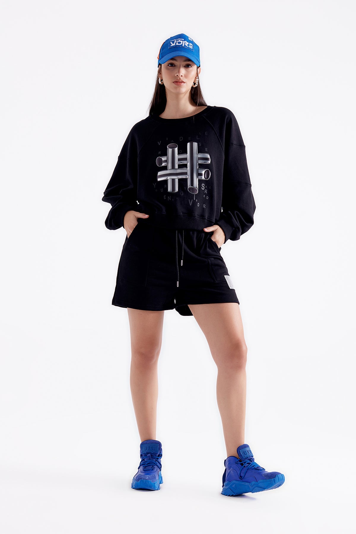 Siyah Sweatshirt 13072