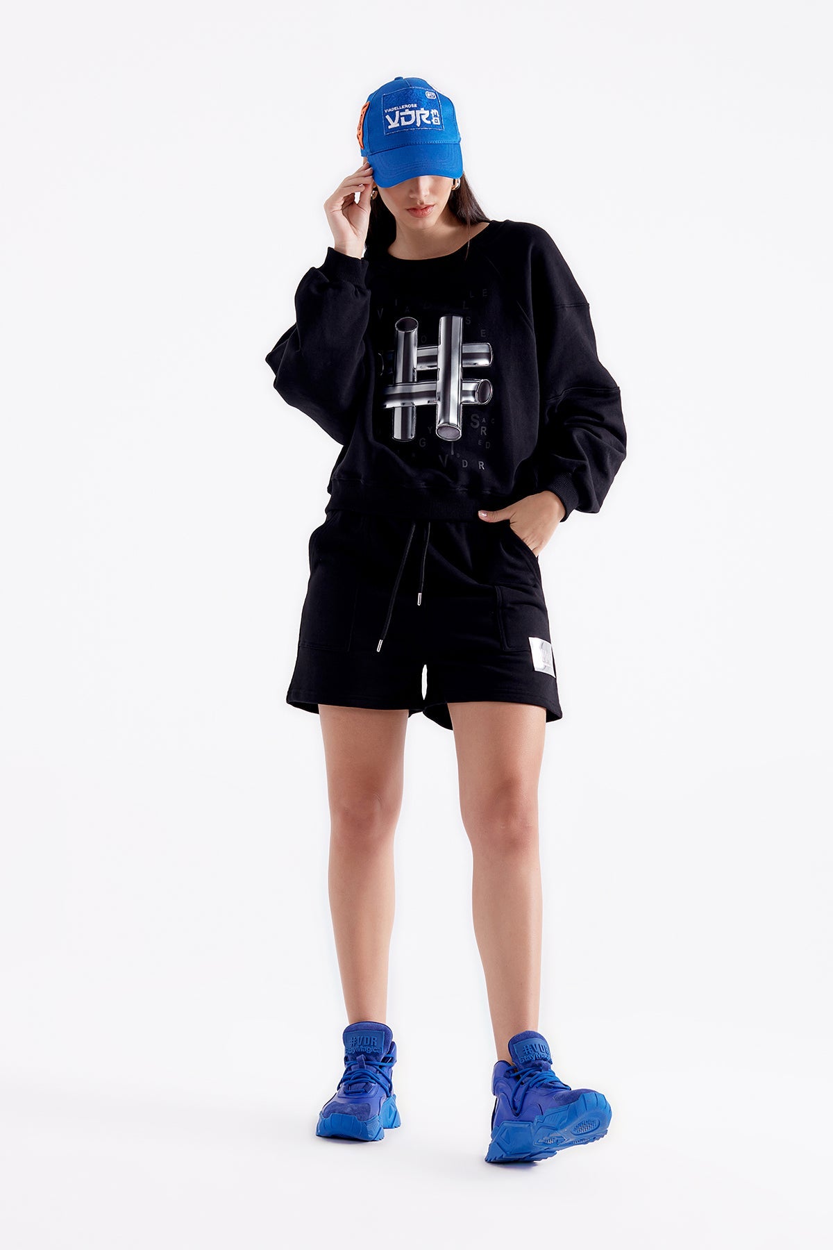 Siyah Sweatshirt 13072