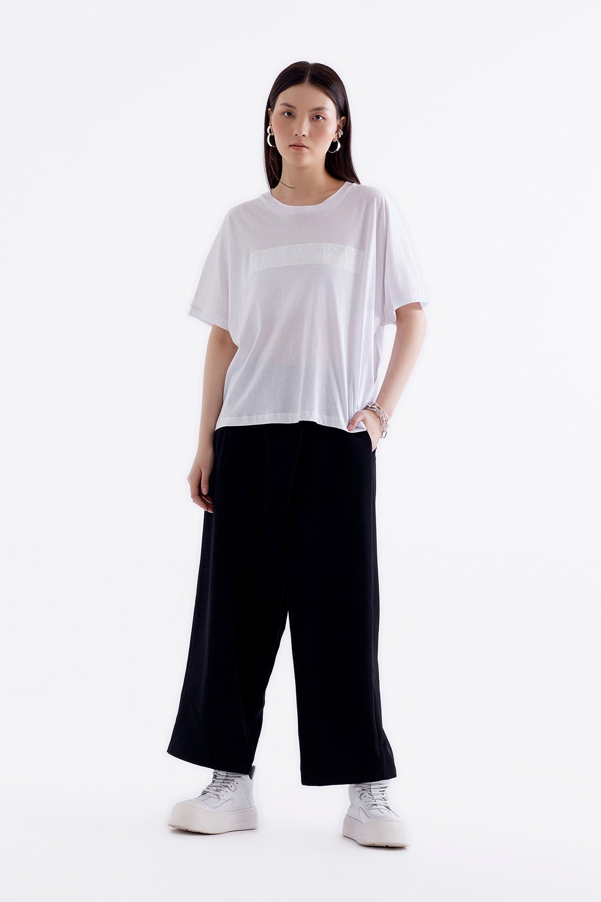 Beyaz T-shirt 13095
