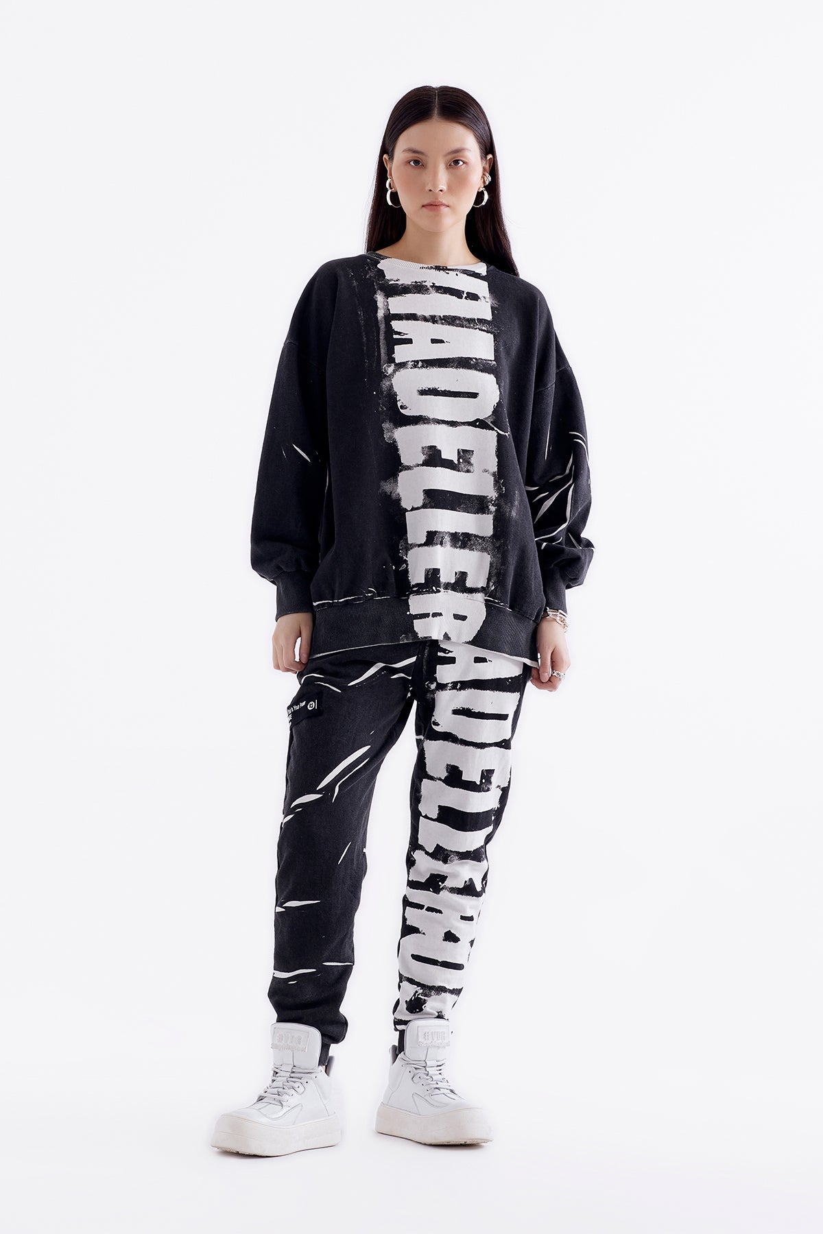 Siyah Sweatshirt 13126
