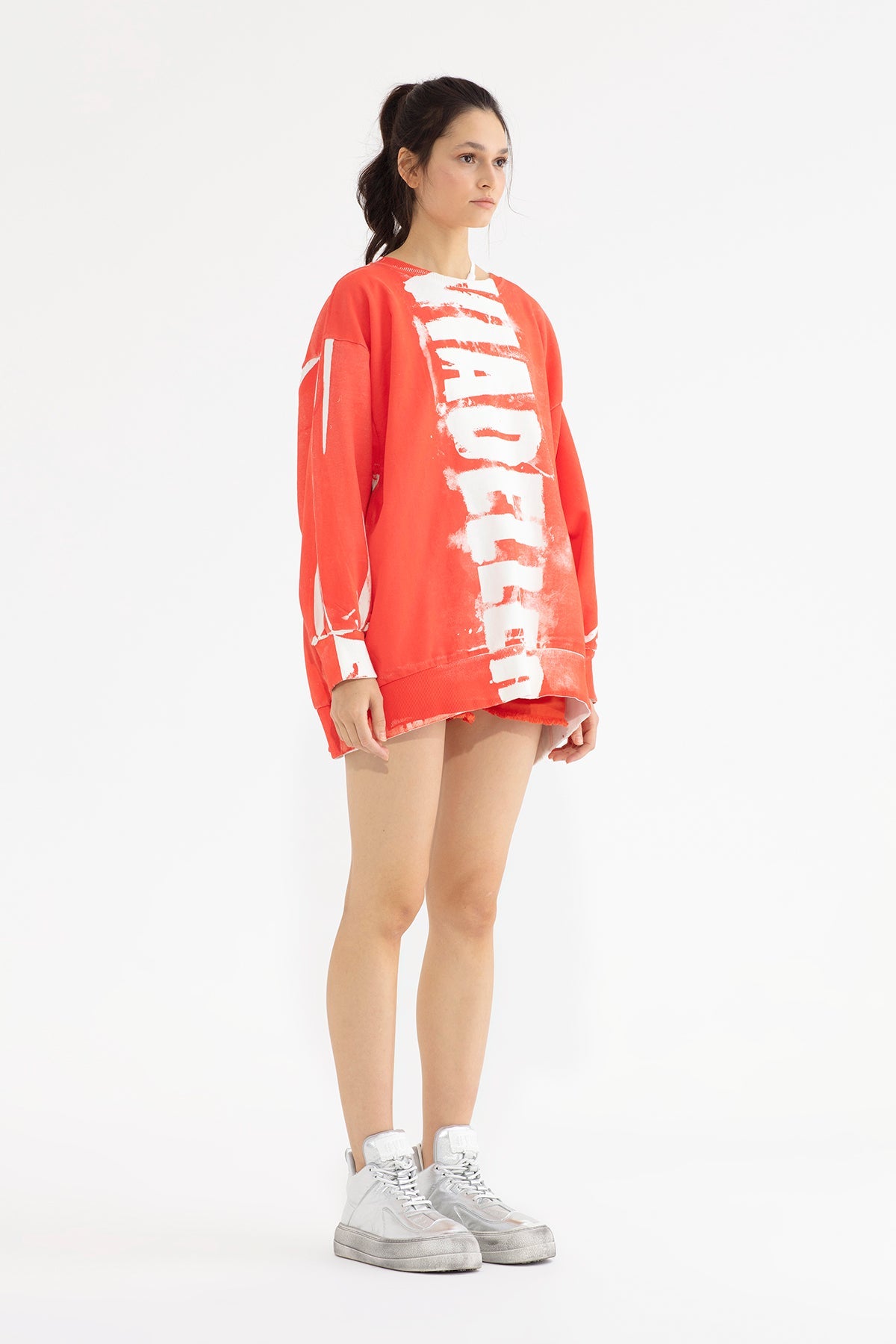 Turuncu Sweatshirt 13126