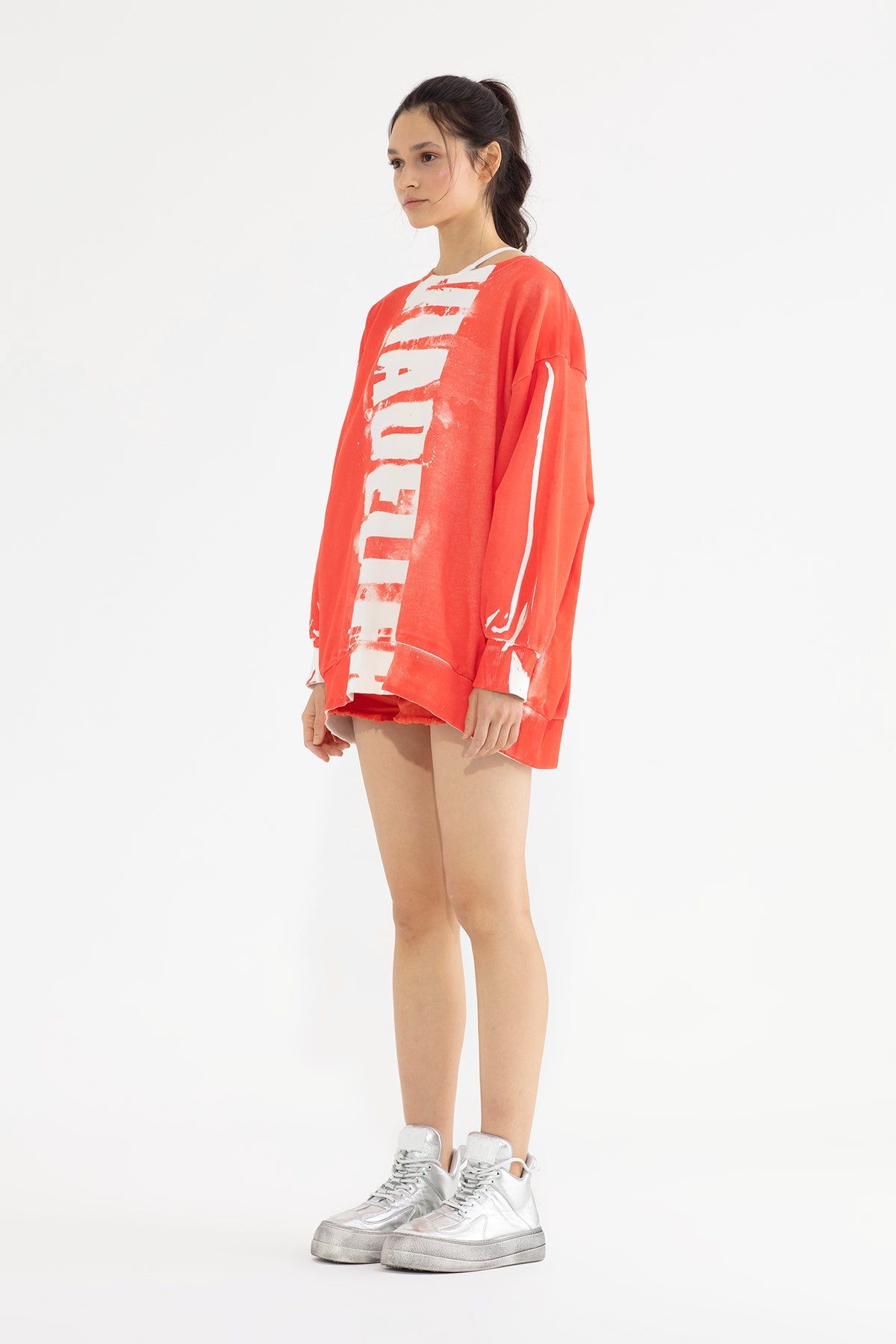 Turuncu Sweatshirt 13126
