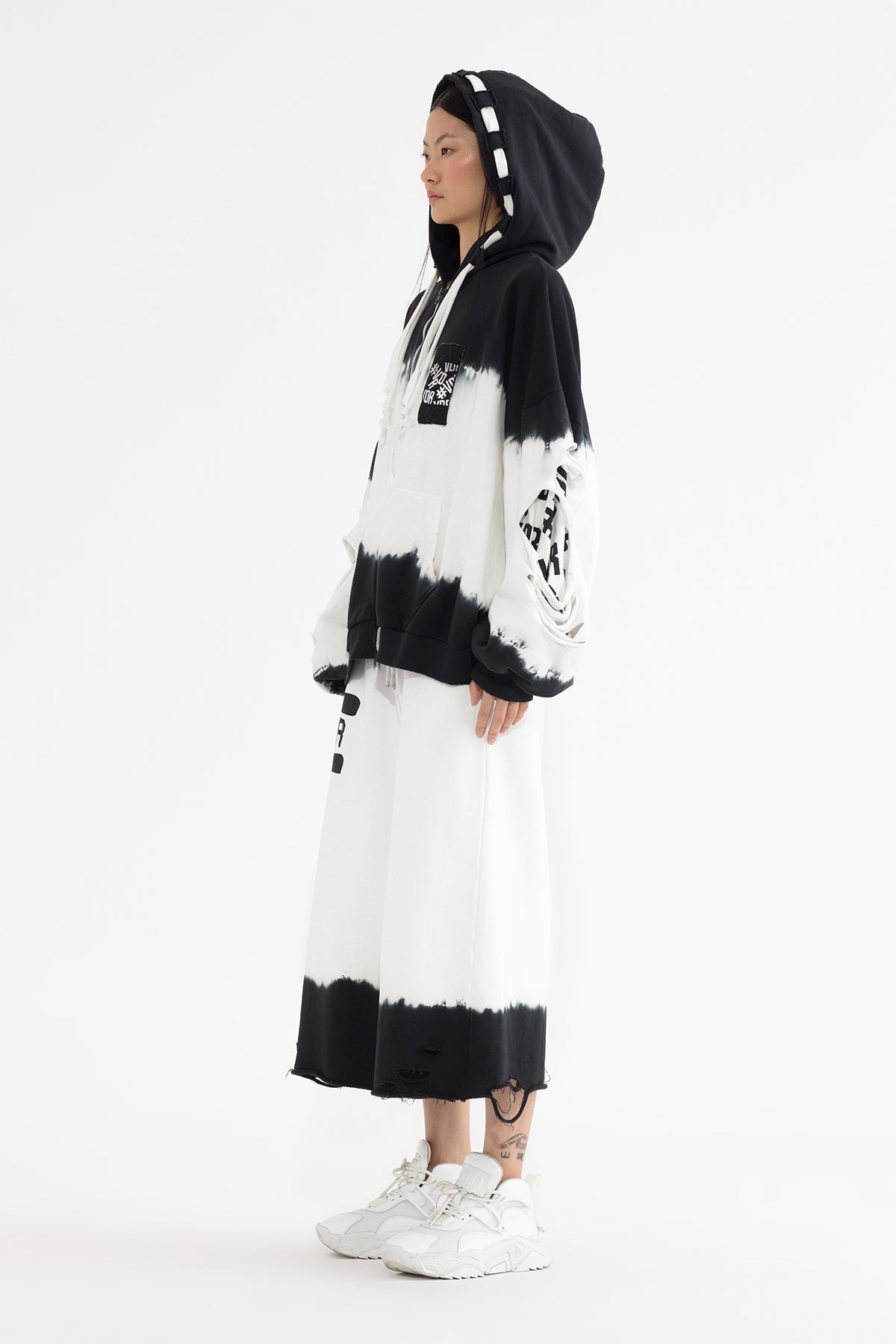 Siyah Ekru Sweatshirt 13130