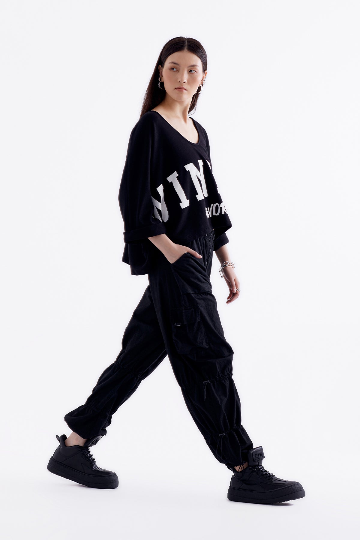 Siyah Sweatshirt 13421