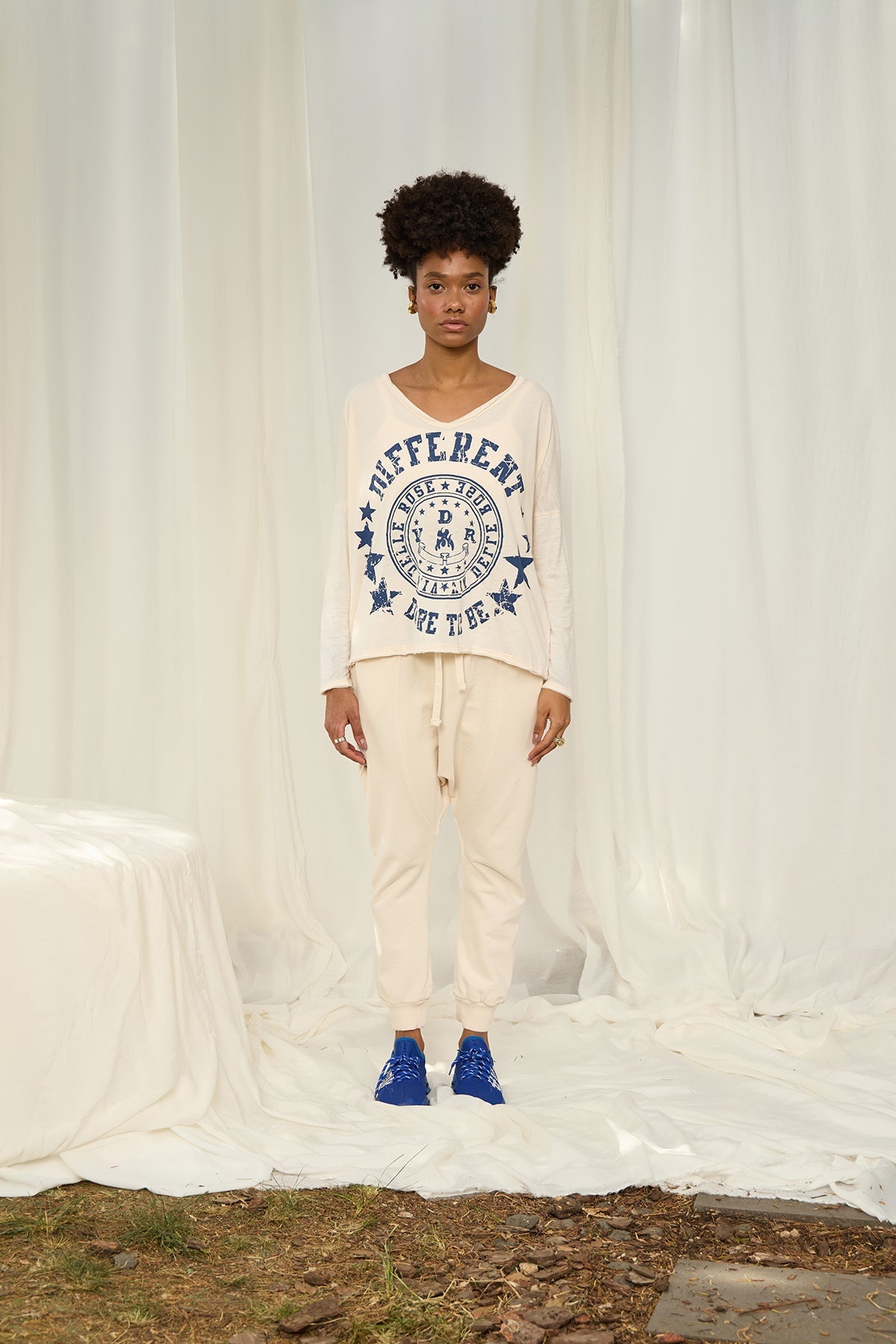 Krem Uzun T-shirt 15171