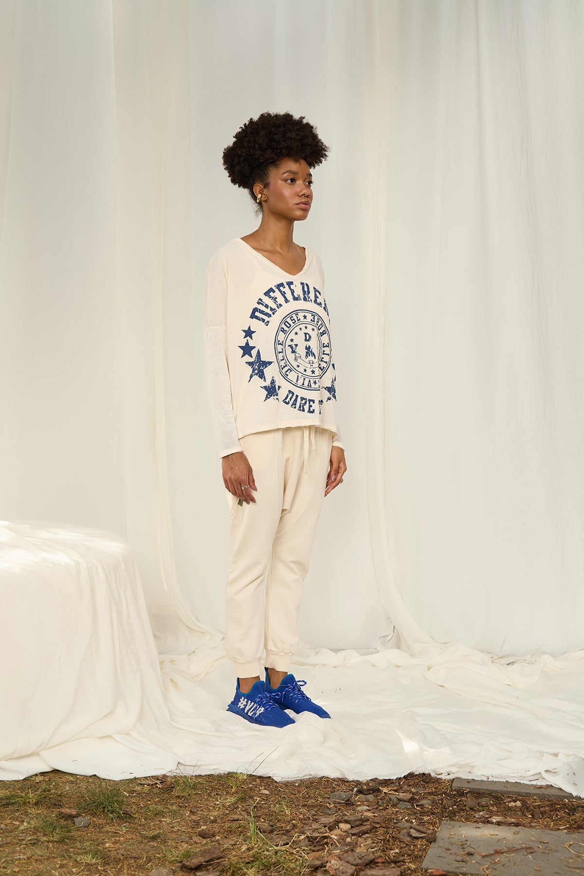 Krem Uzun T-shirt 15171