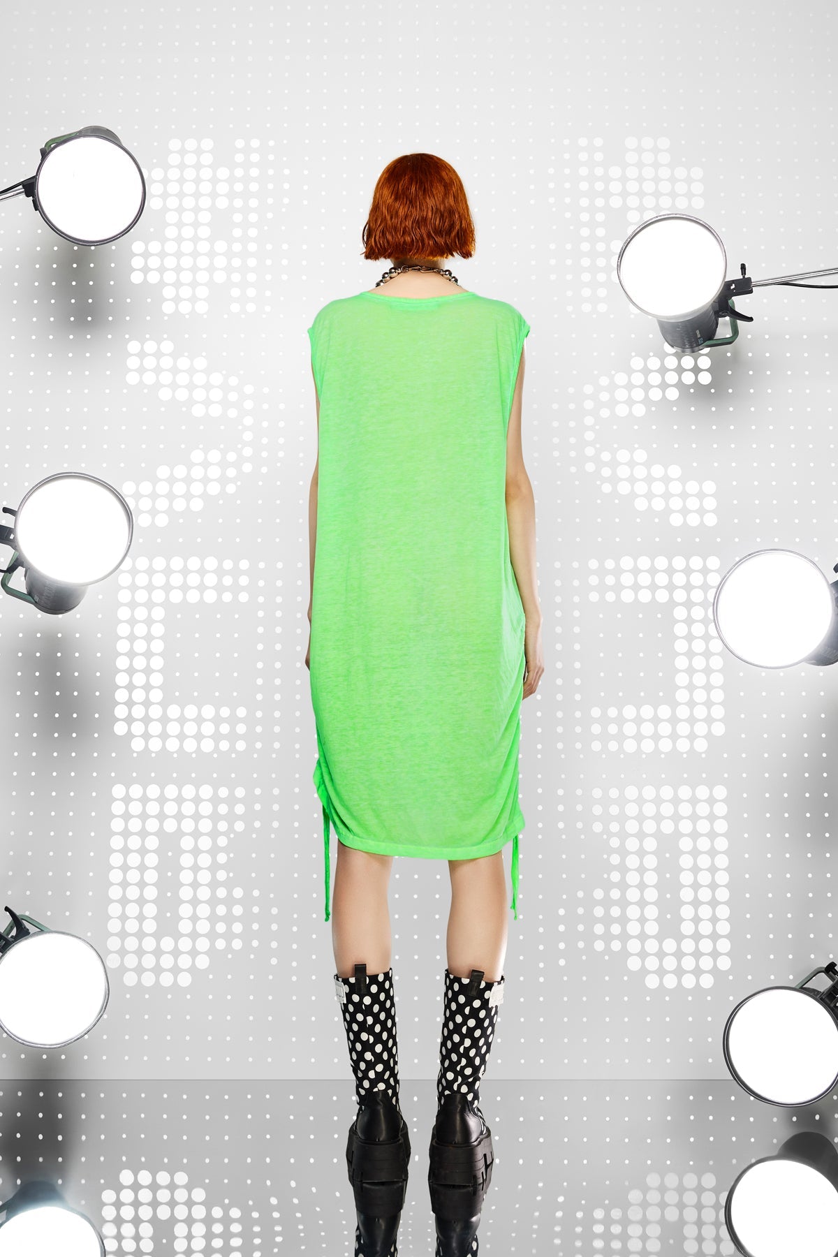 Yesil Neon Tunik 15174