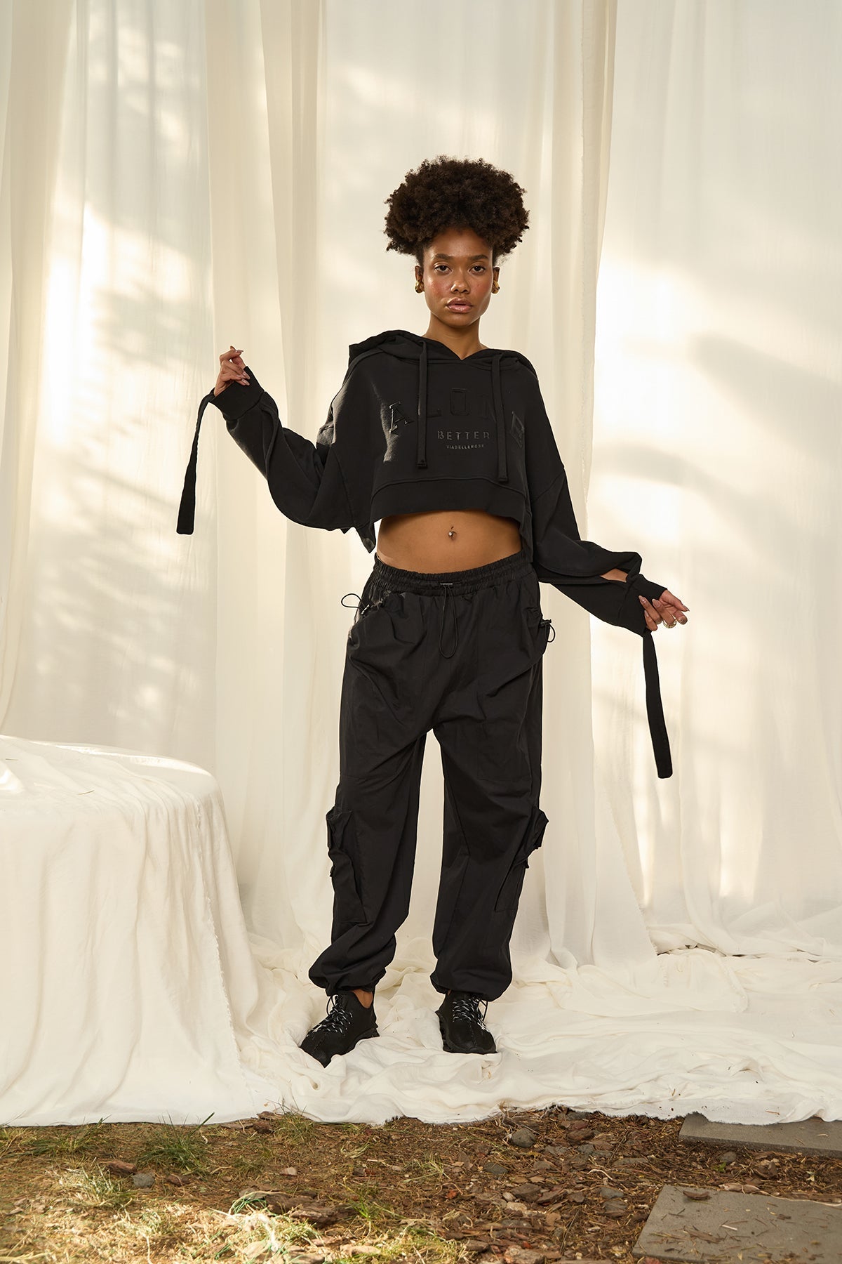Siyah Sweatshirt 15188