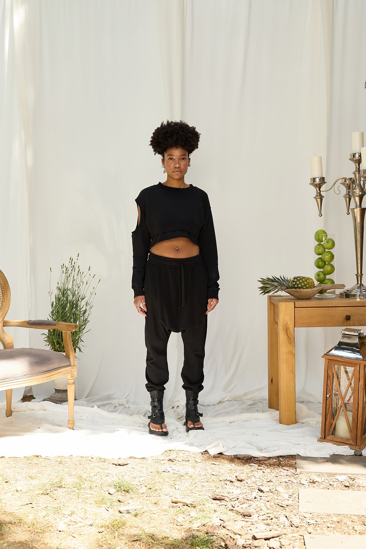 Siyah Sweatshirt 15189