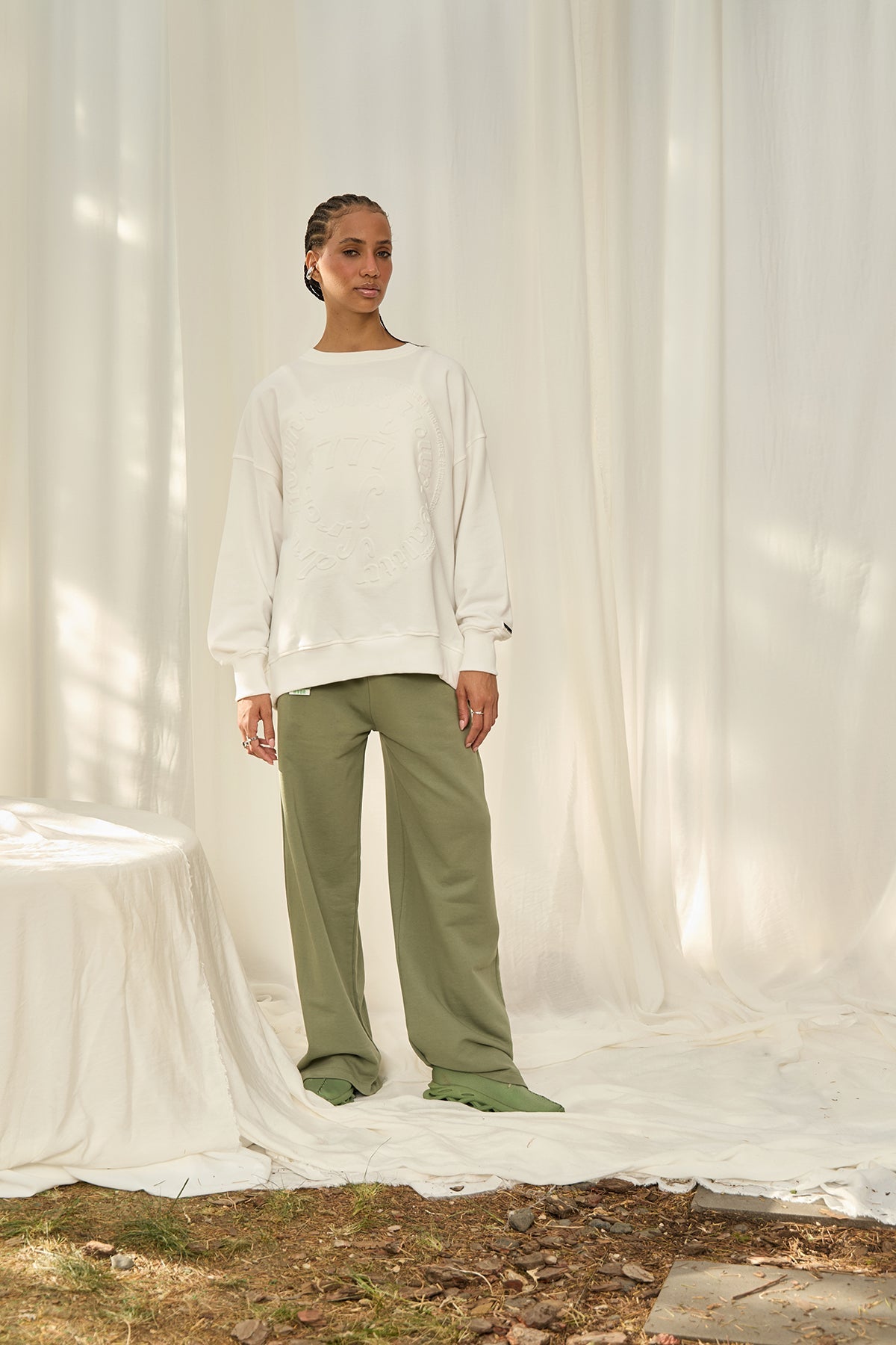 Ekru Sweatshirt 15193