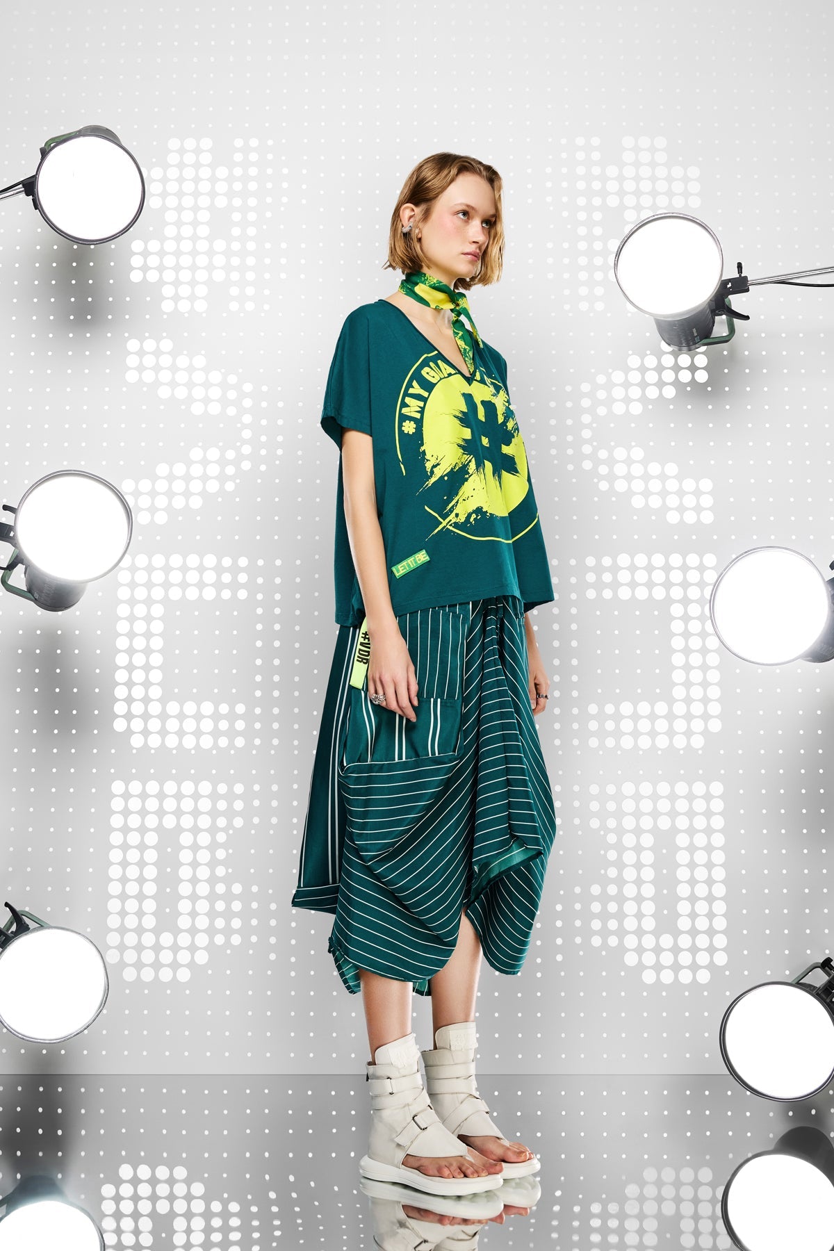 Koyu Yesil T-shirt 15202