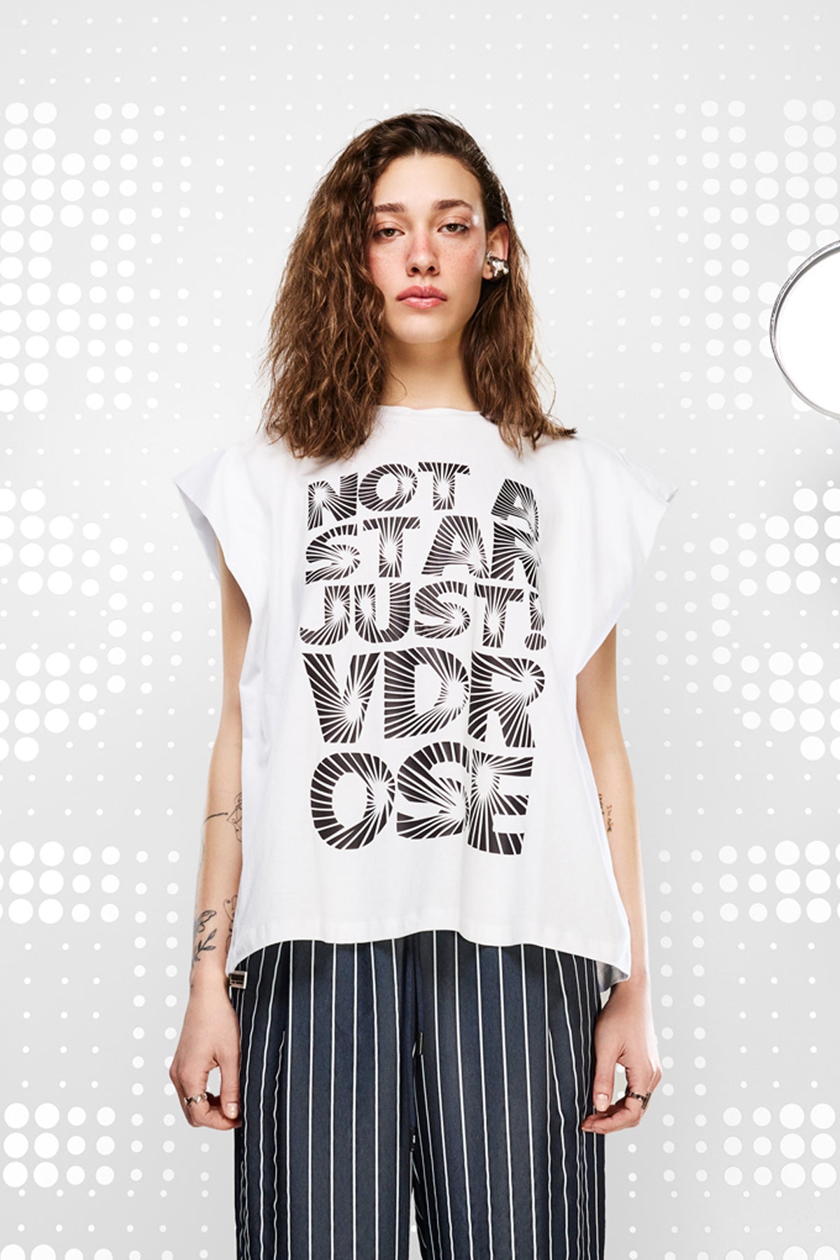 Beyaz T-shirt 15291