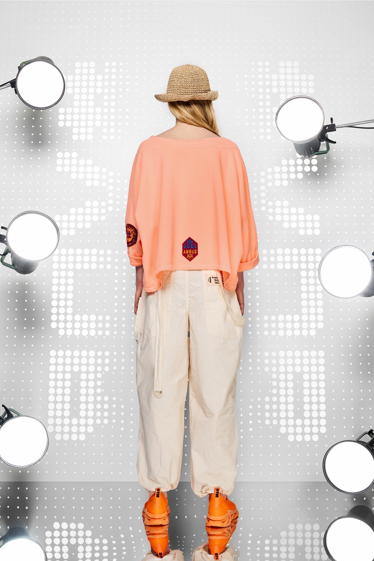 Turuncu Neon Sweatshirt 15298
