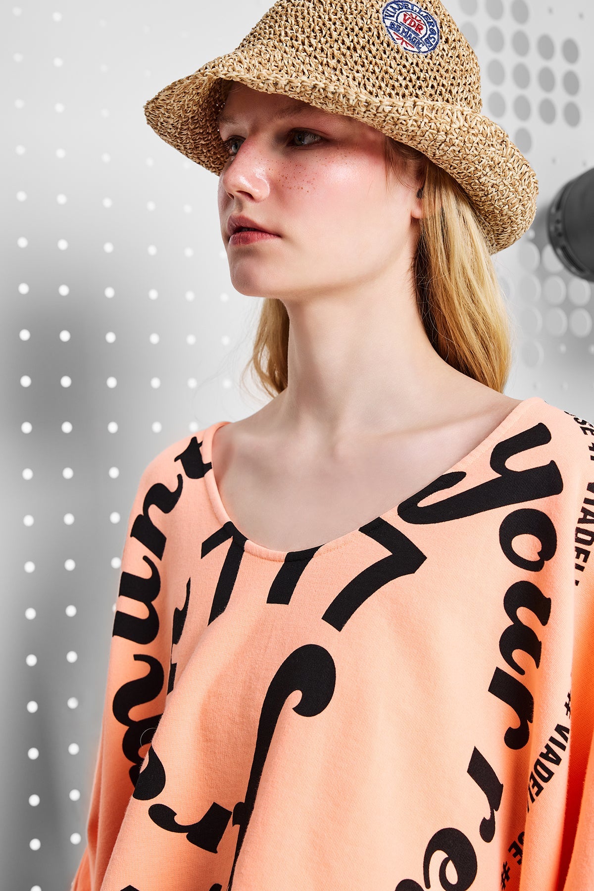 Turuncu Neon Sweatshirt 15298