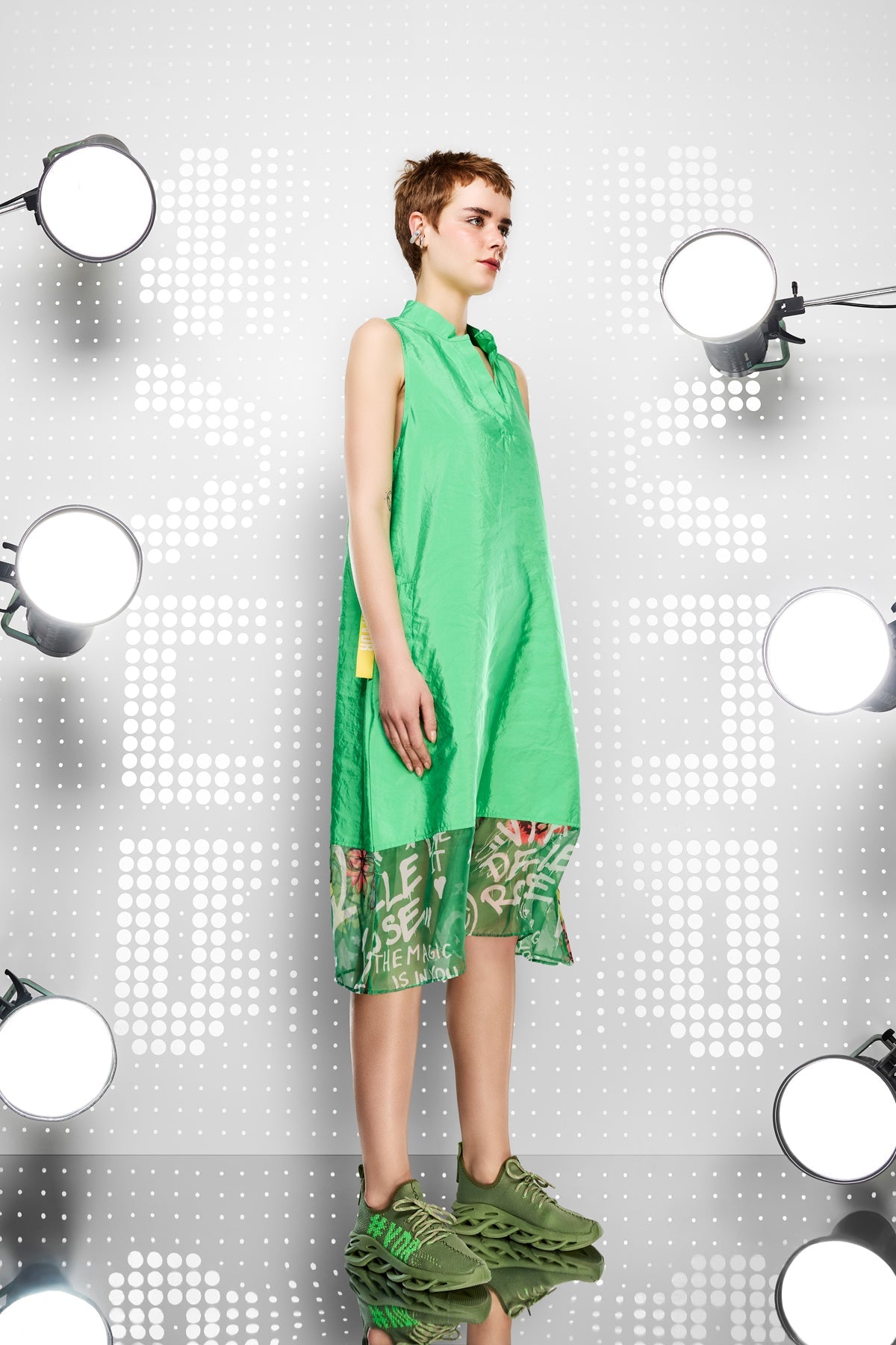 Yesil Elbise 15308