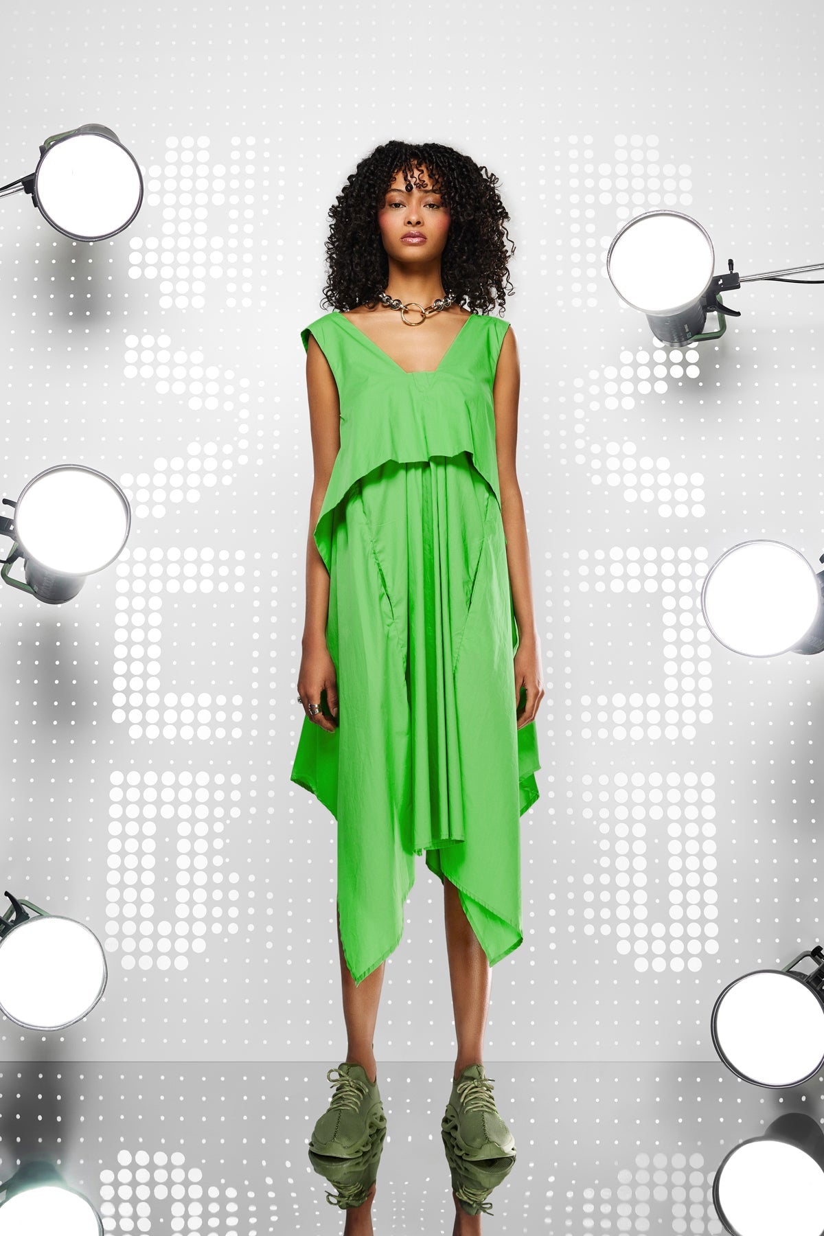 Yesil Elbise 15409