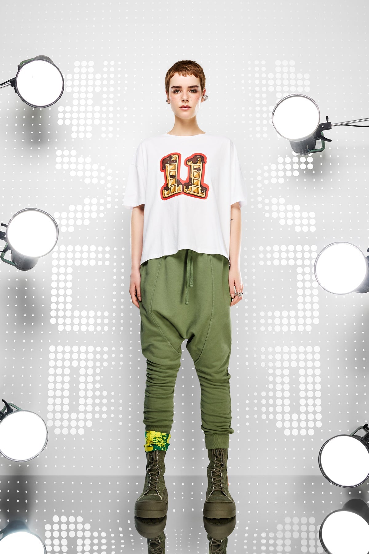 Beyaz T-shirt 15422