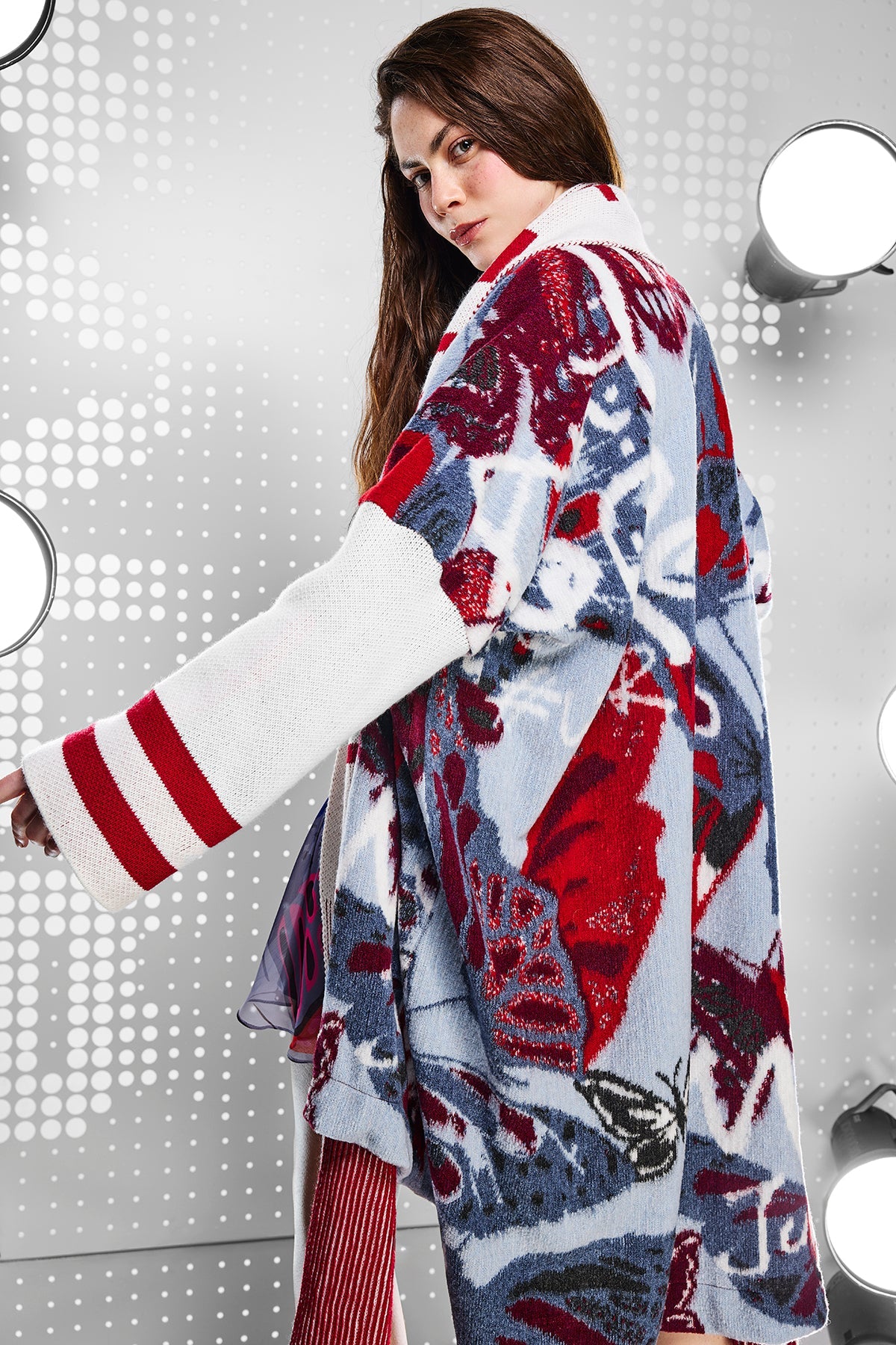 Çok Renkli Hirka 15438