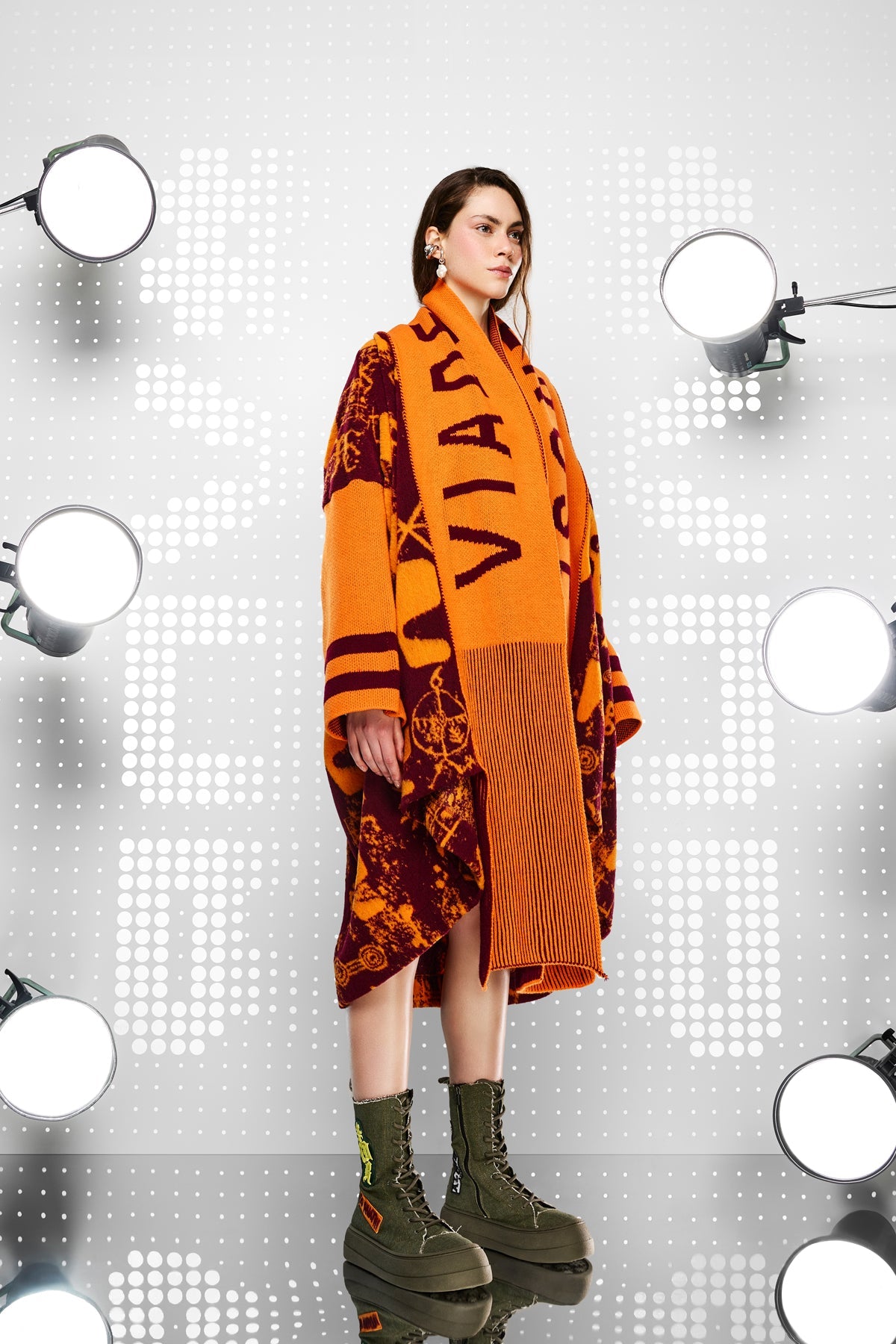 Bordo Turuncu Hirka 15440
