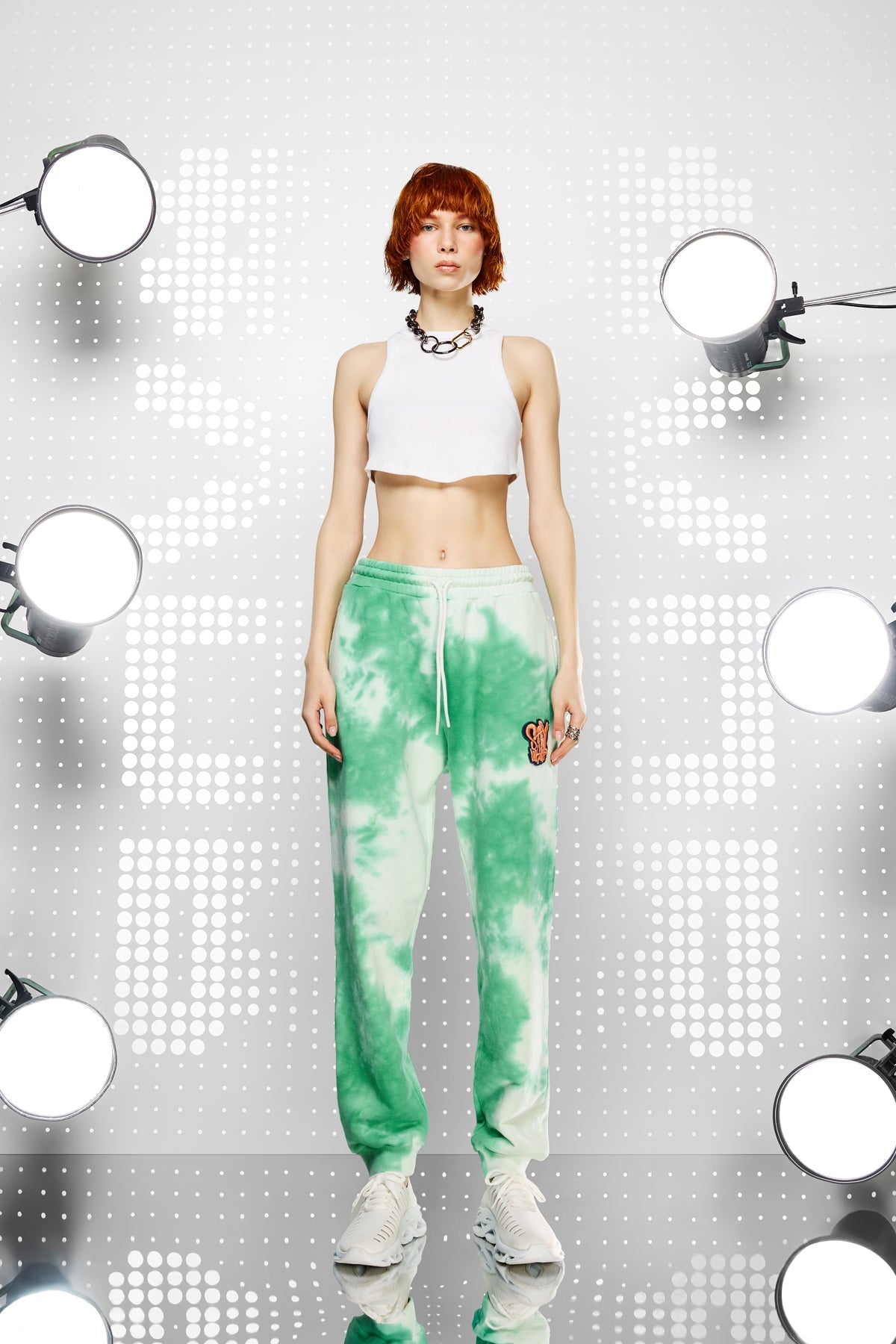 Yesil Ekru Pantolon 15456