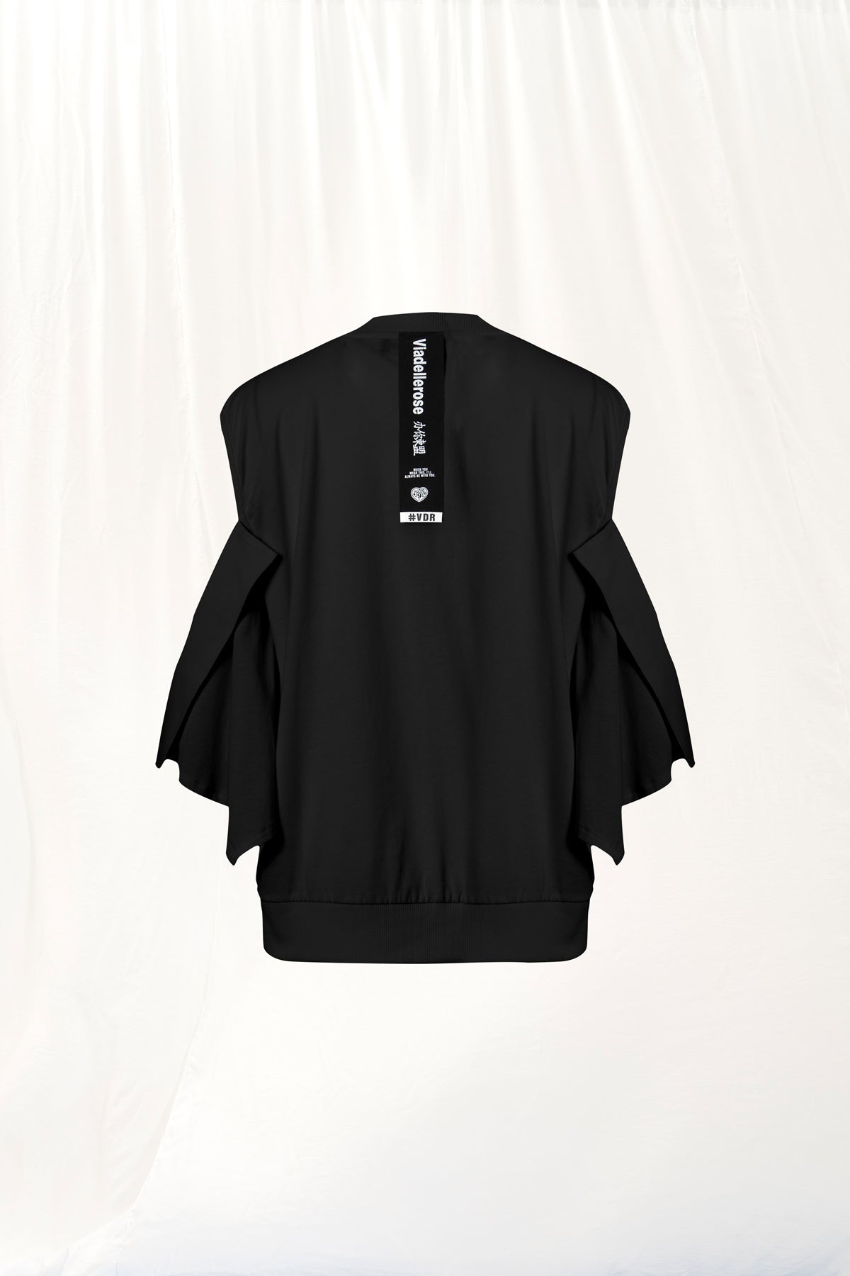 Siyah Cut-Out T-shirt 17056