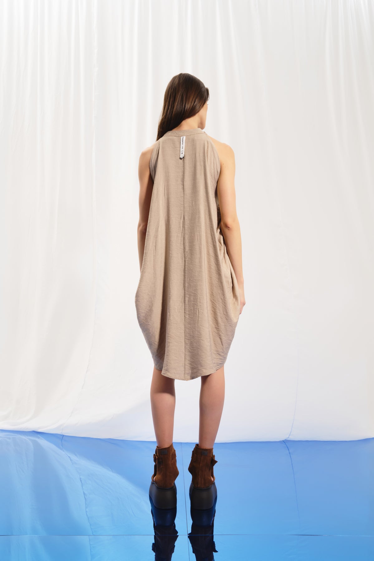 Vizon Halter Yaka Elbise 17100