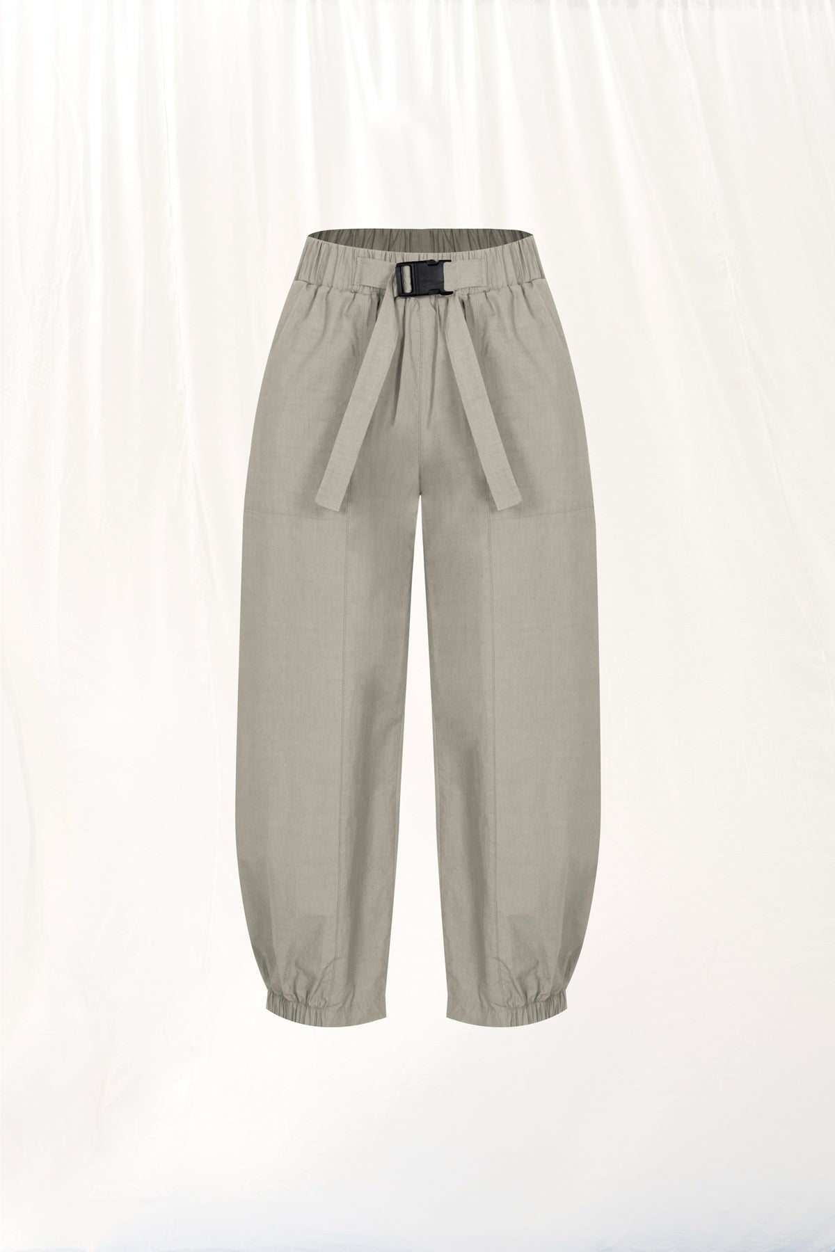 Bej Poplin Pantolon 17108