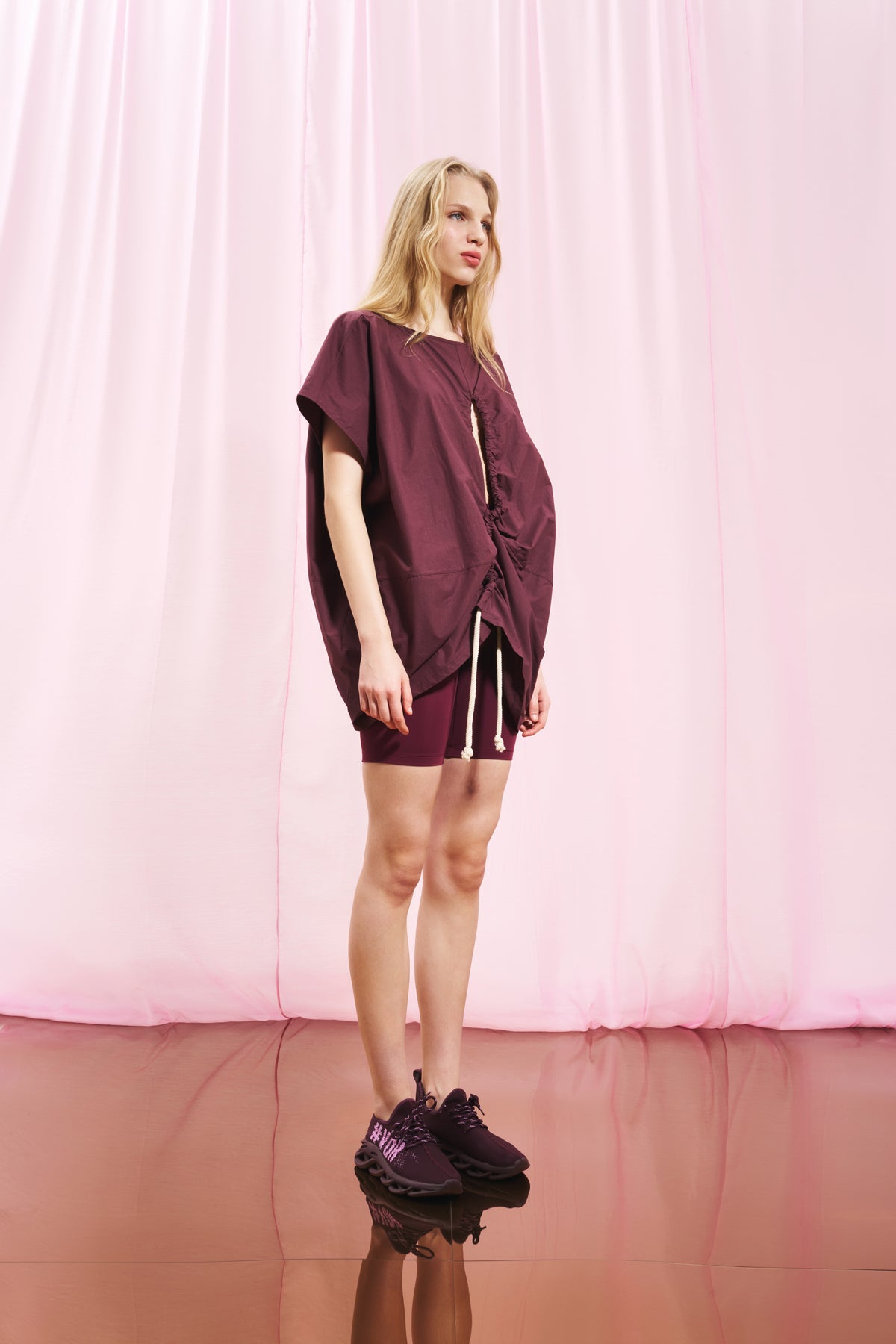 Bordo Poplin Tunik 17109