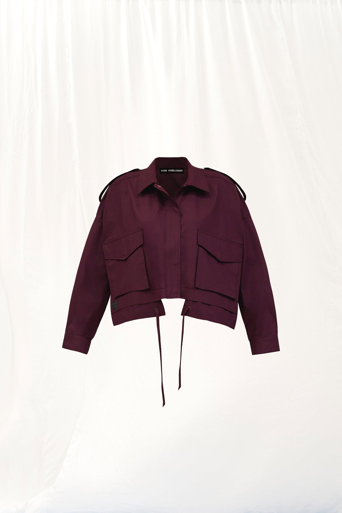 Bordo Kisa Ceket 17127
