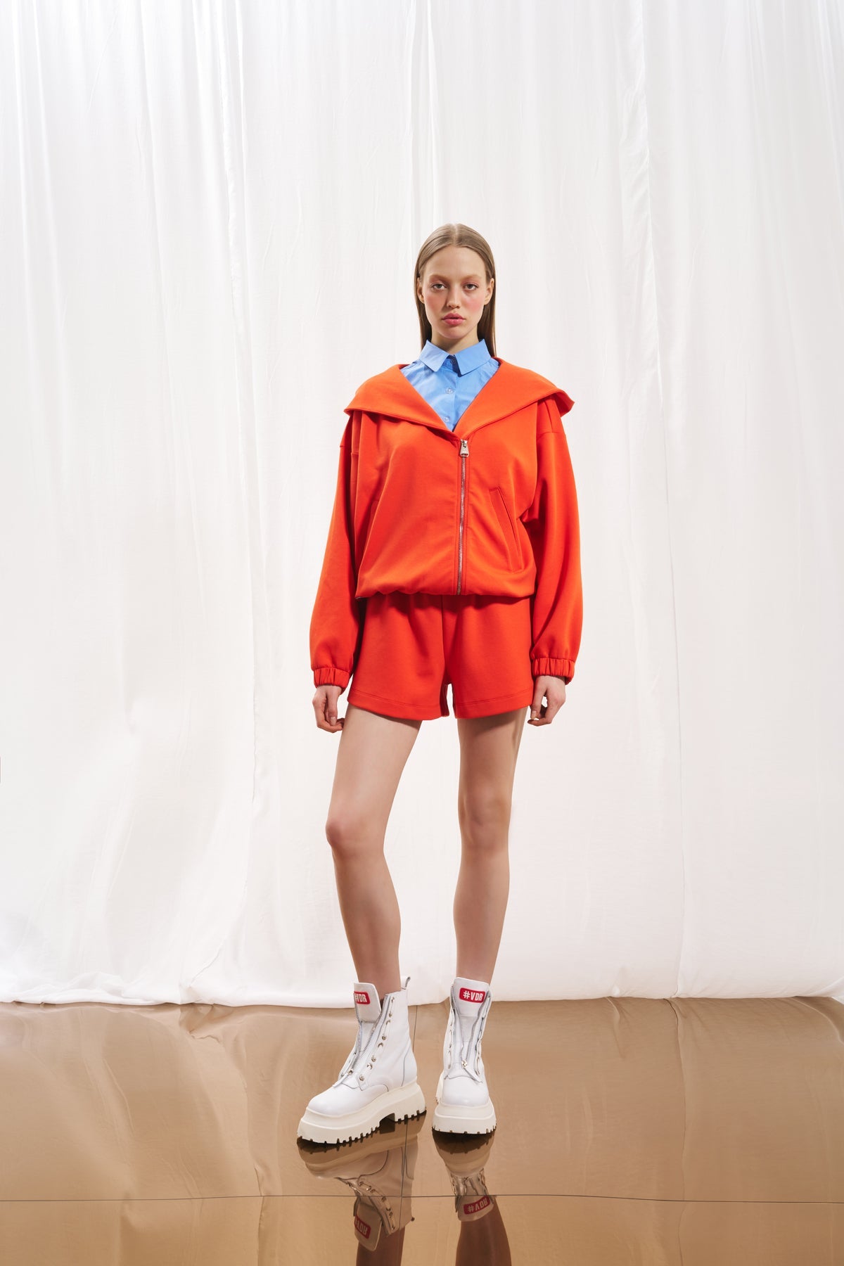 Turuncu Sweatshirt 17129