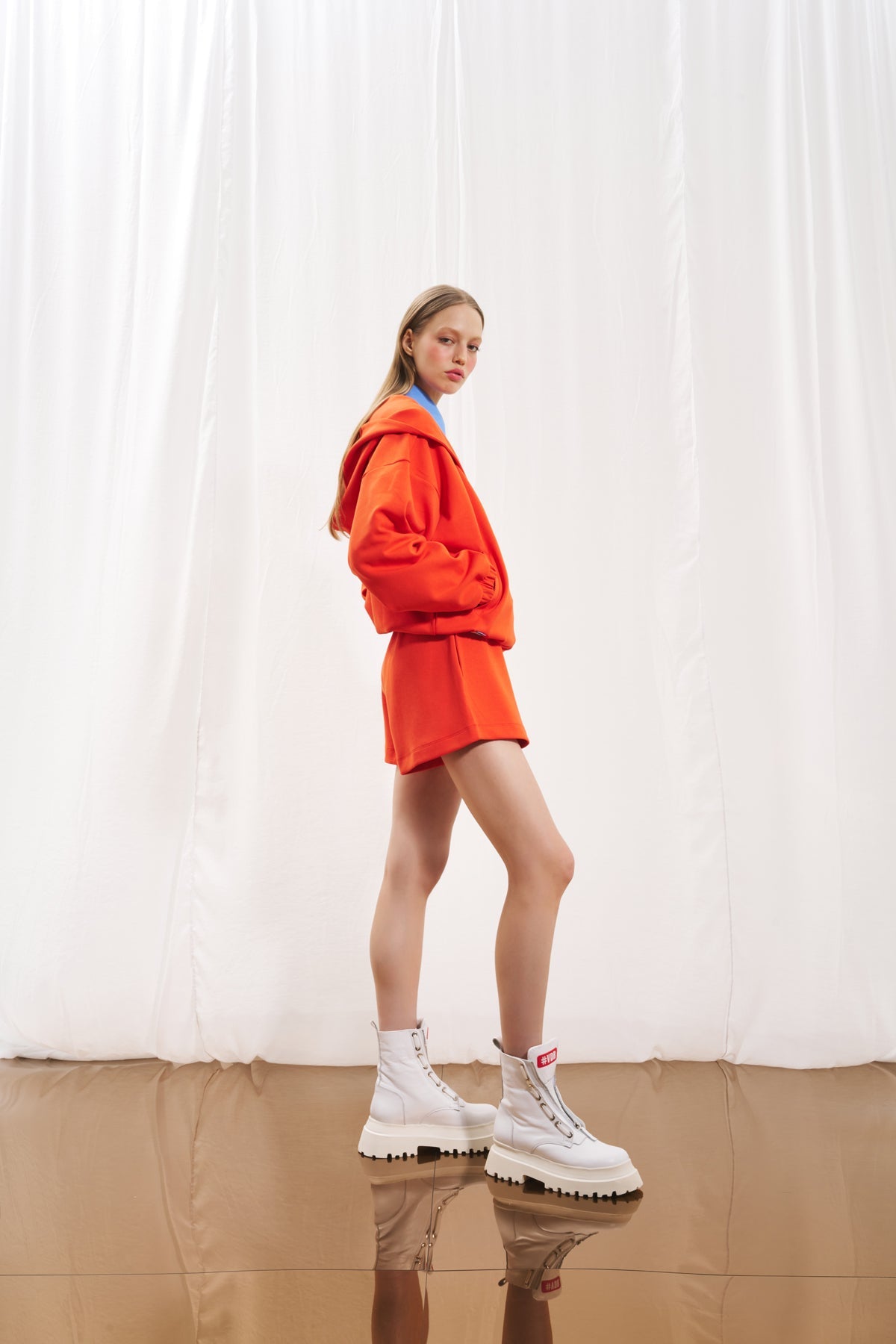 Turuncu Sweatshirt 17129